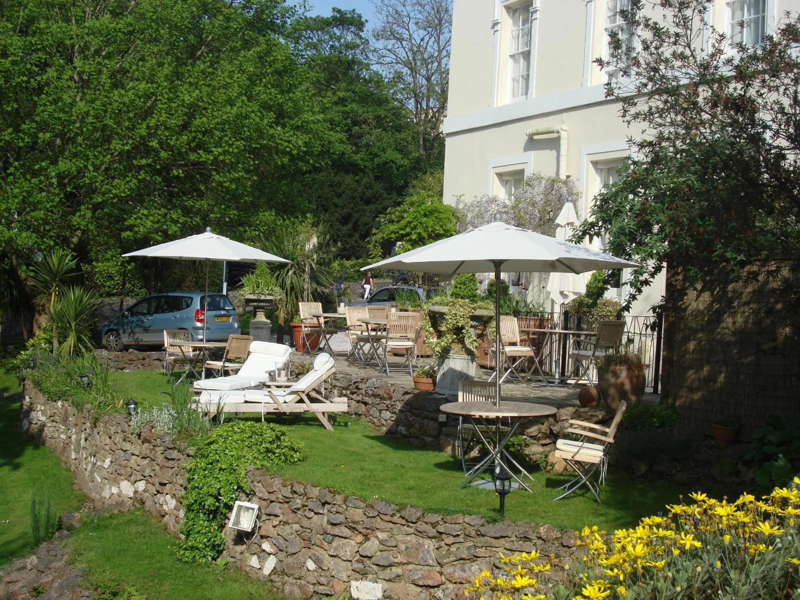 Garden in Haytor Hotel