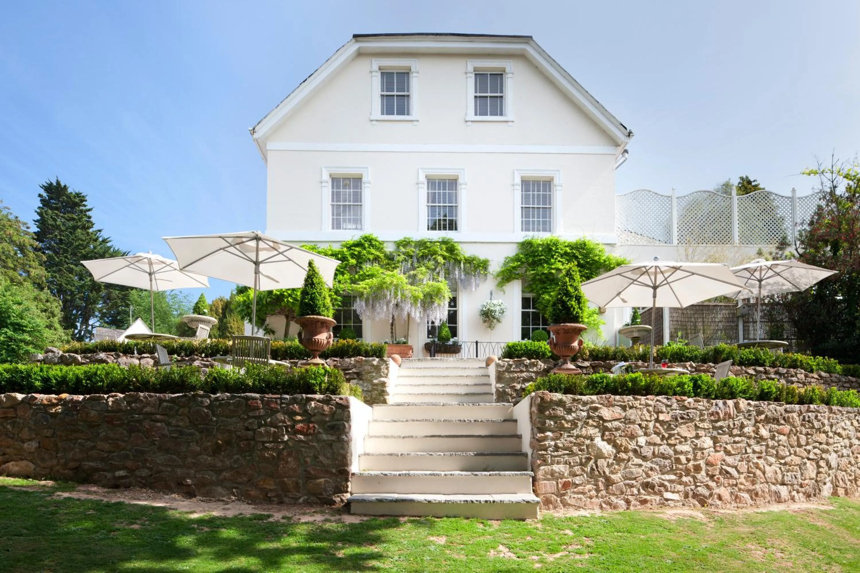 Garden in Haytor Hotel