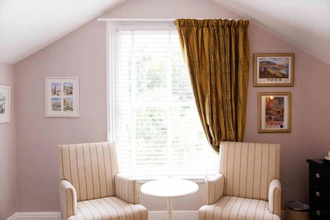 Seating area in Haytor Hotel