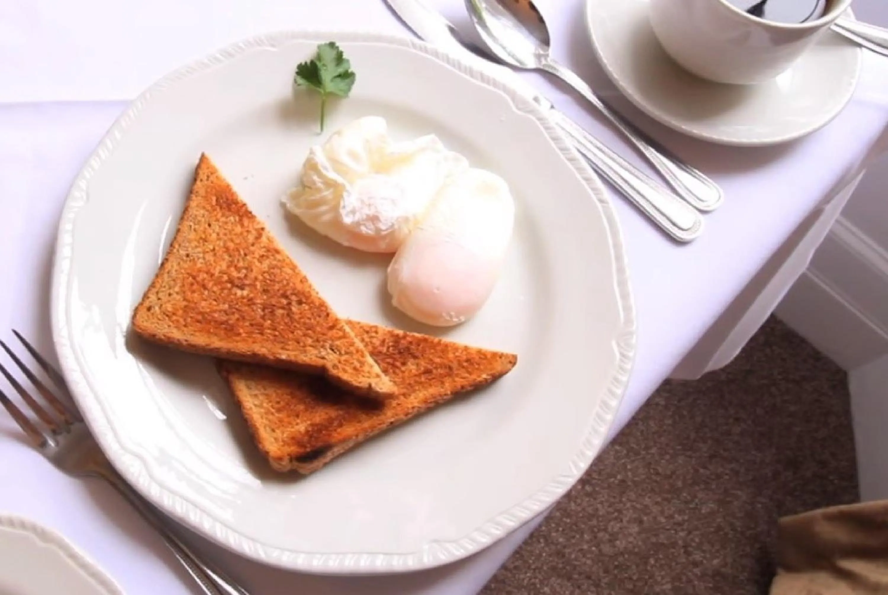 Food close-up in Haytor Hotel