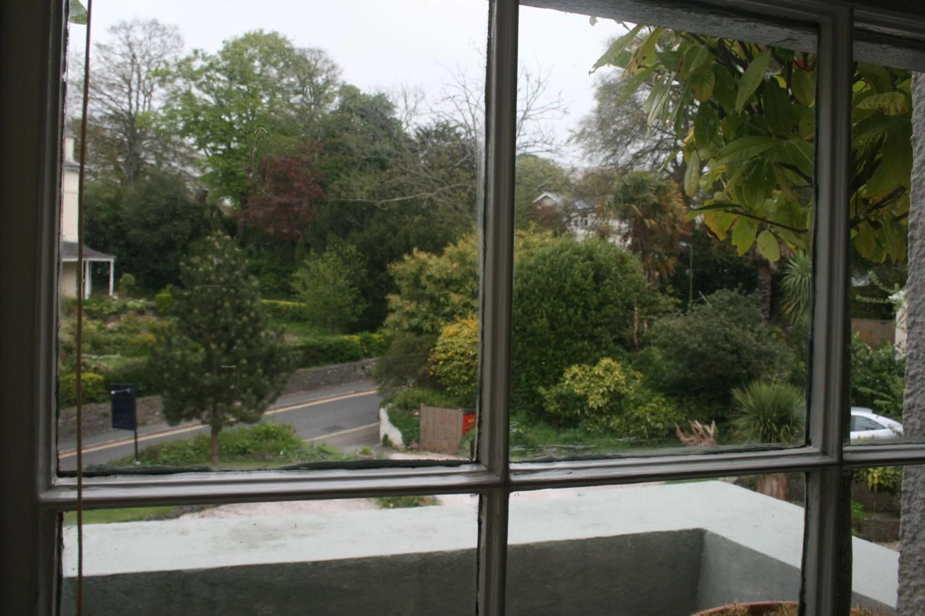 Garden view in Haytor Hotel