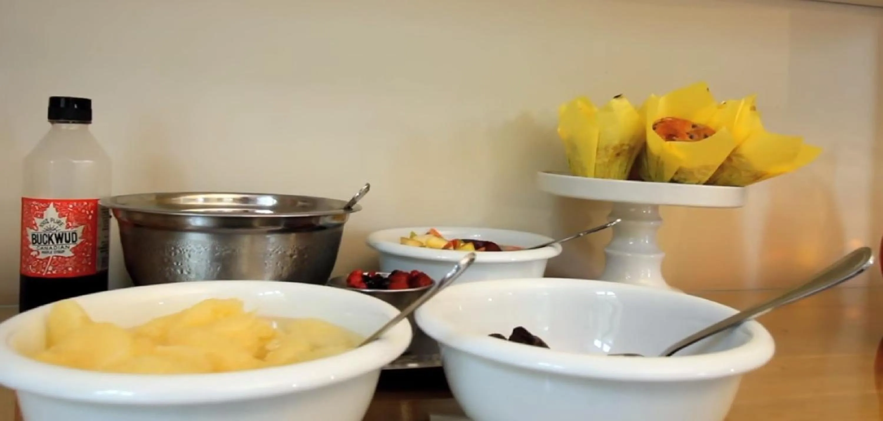 Buffet breakfast in Haytor Hotel