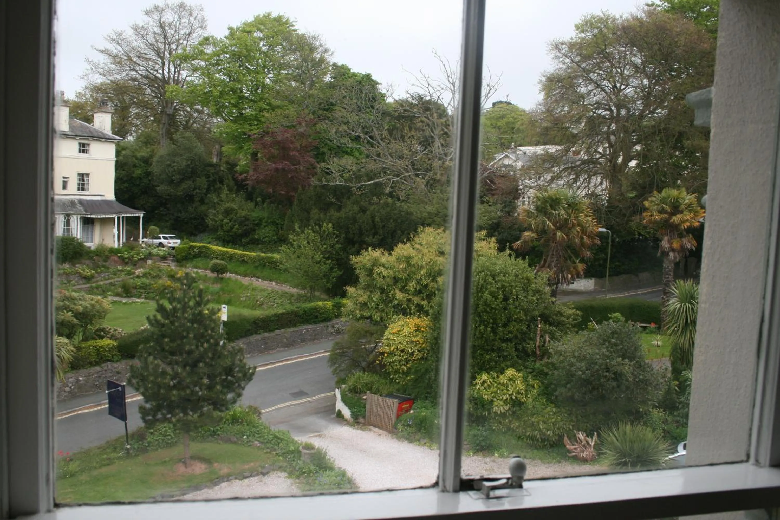 Garden view in Haytor Hotel