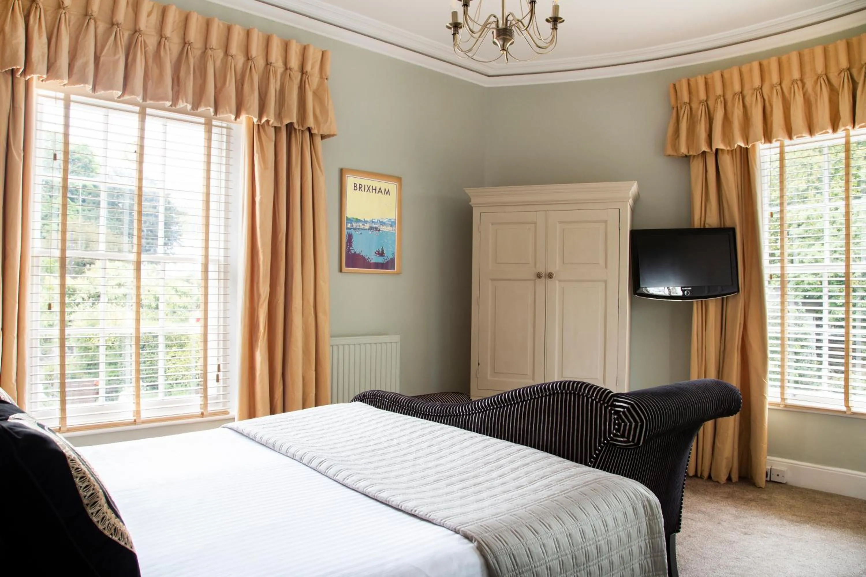 Bedroom, Bed in Haytor Hotel