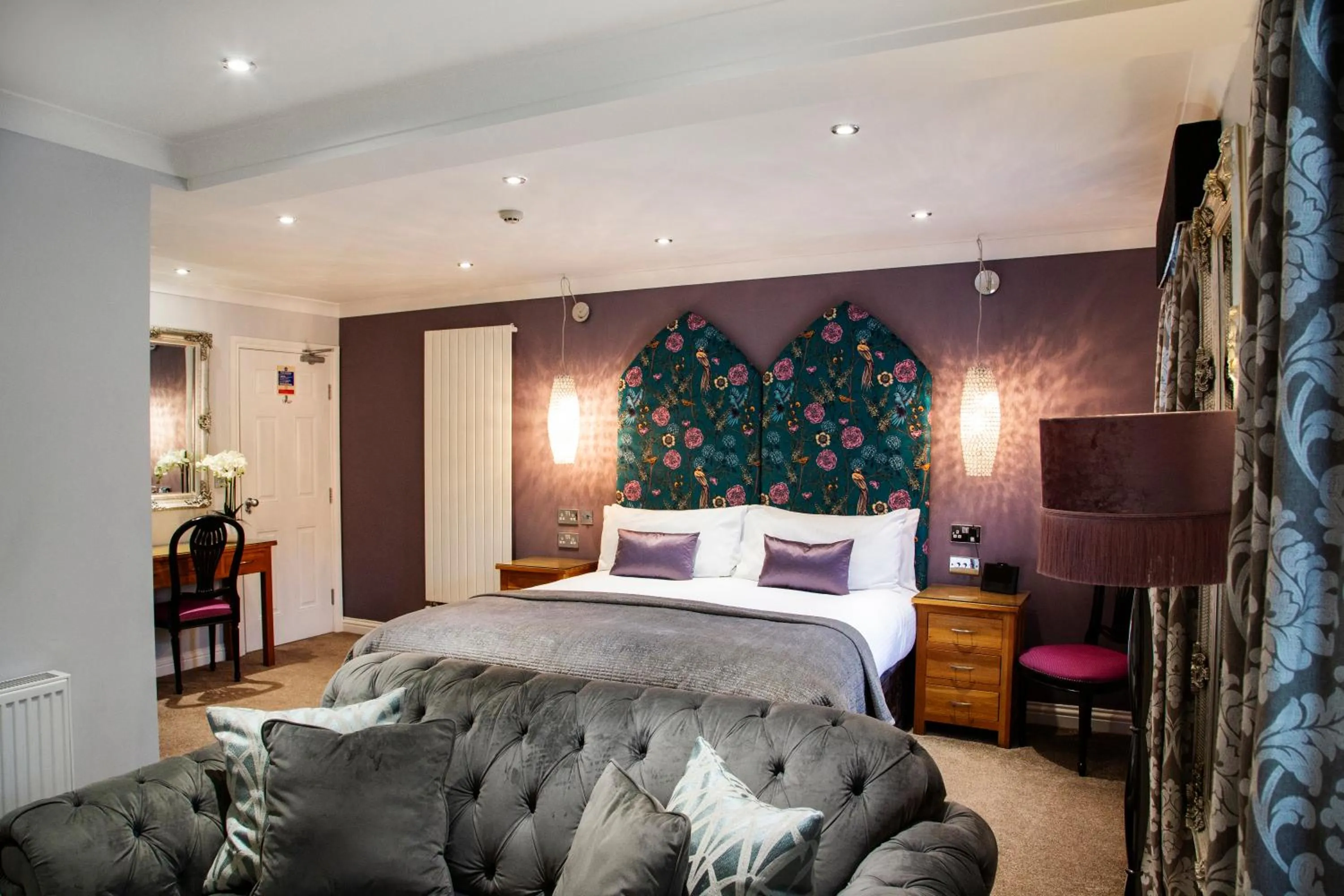 Bedroom, Bed in Haytor Hotel