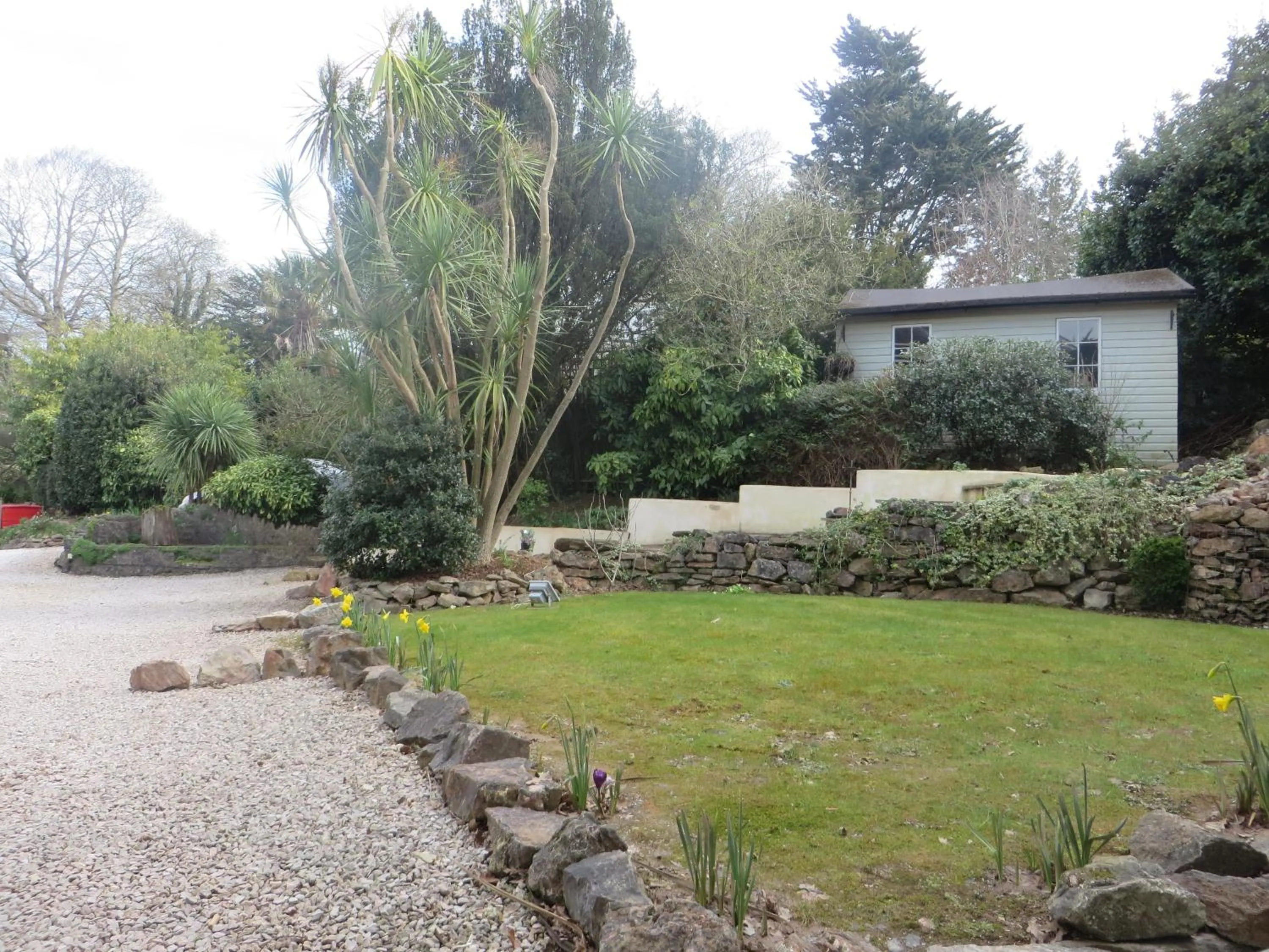 Garden view in Haytor Hotel
