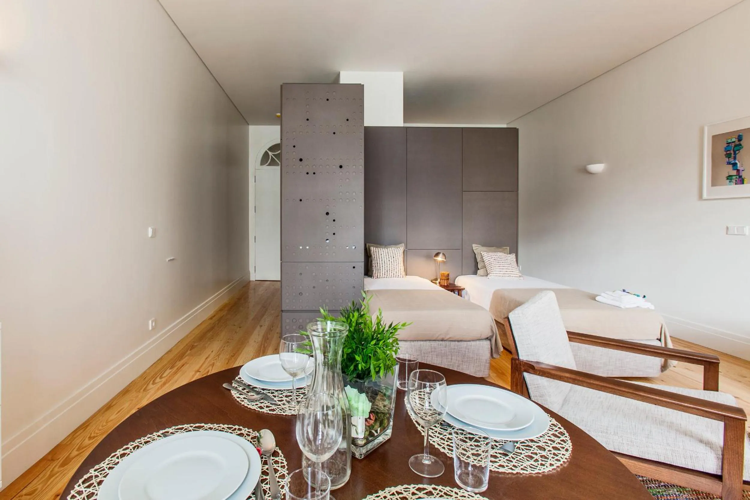 Dining area in bnapartments Loftpuzzle