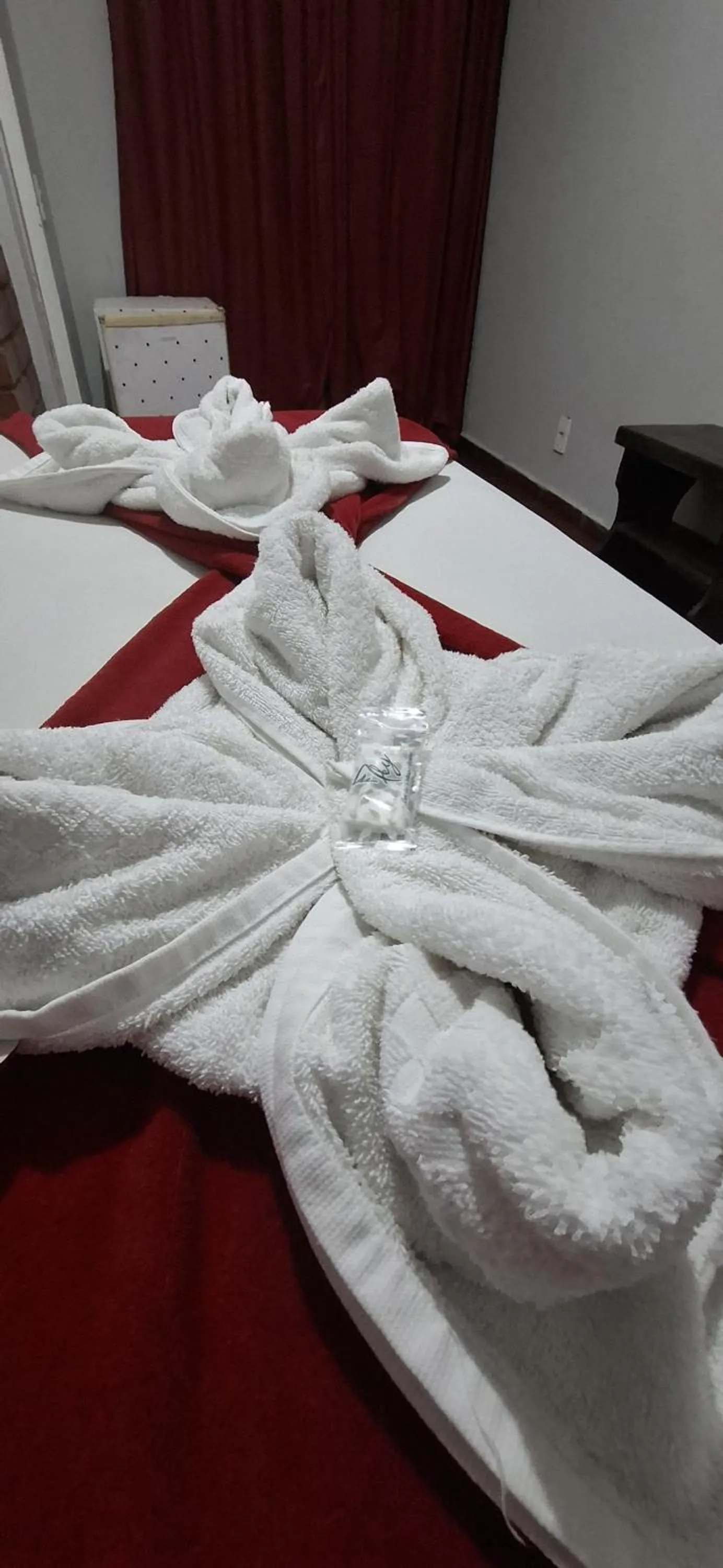 Bed in Pousada das Tartarugas
