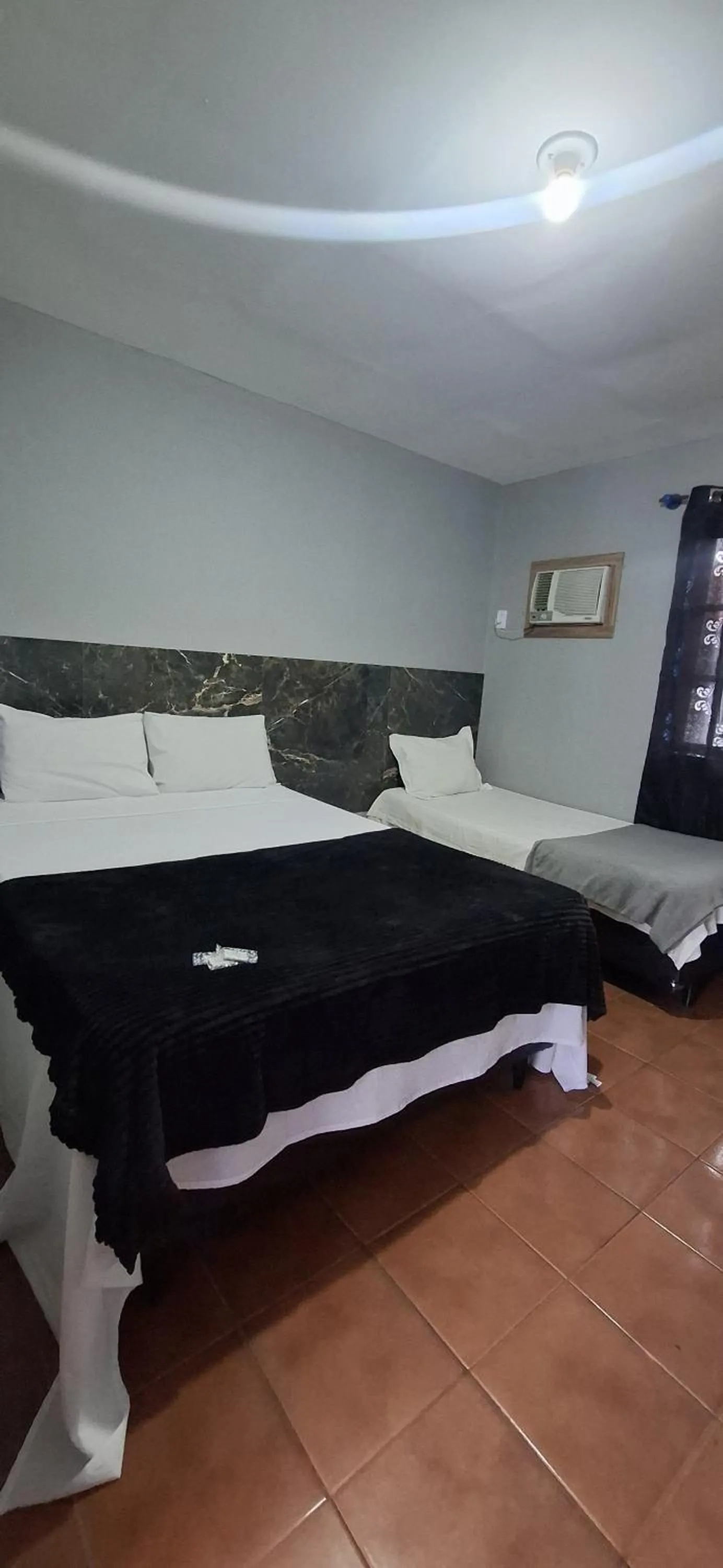 Bed in Pousada das Tartarugas