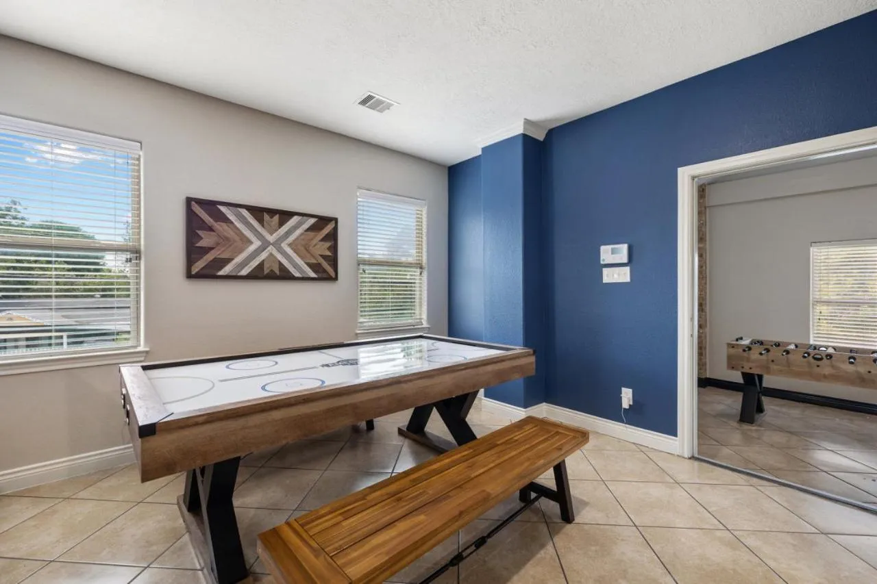 Living room in Modern 3 Bedroom with 85 Inch TV