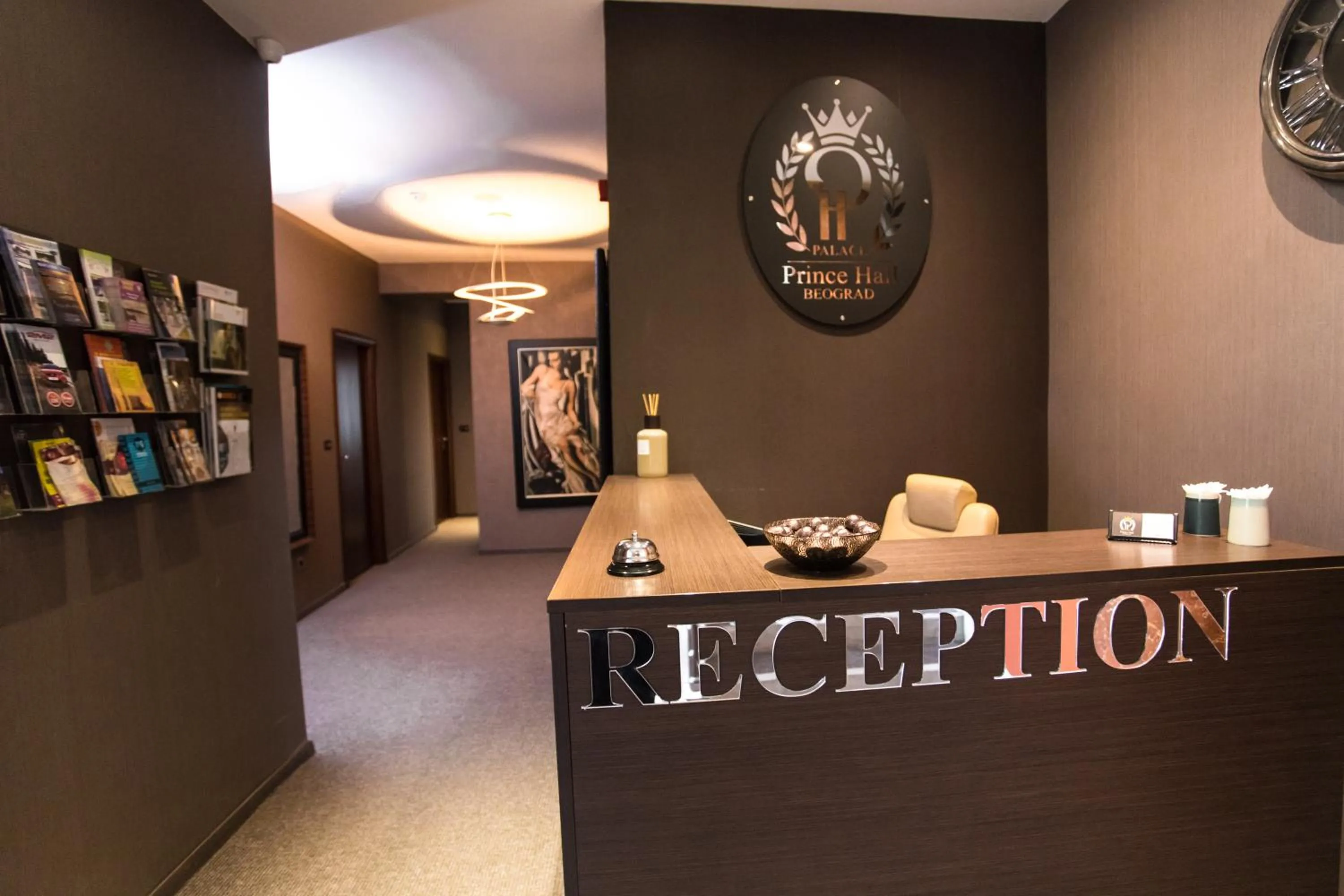 Lobby or reception in Prince Hall