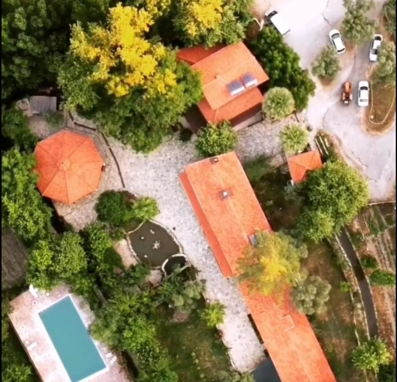 Bird's eye view in Uyku Vadisi Hotel
