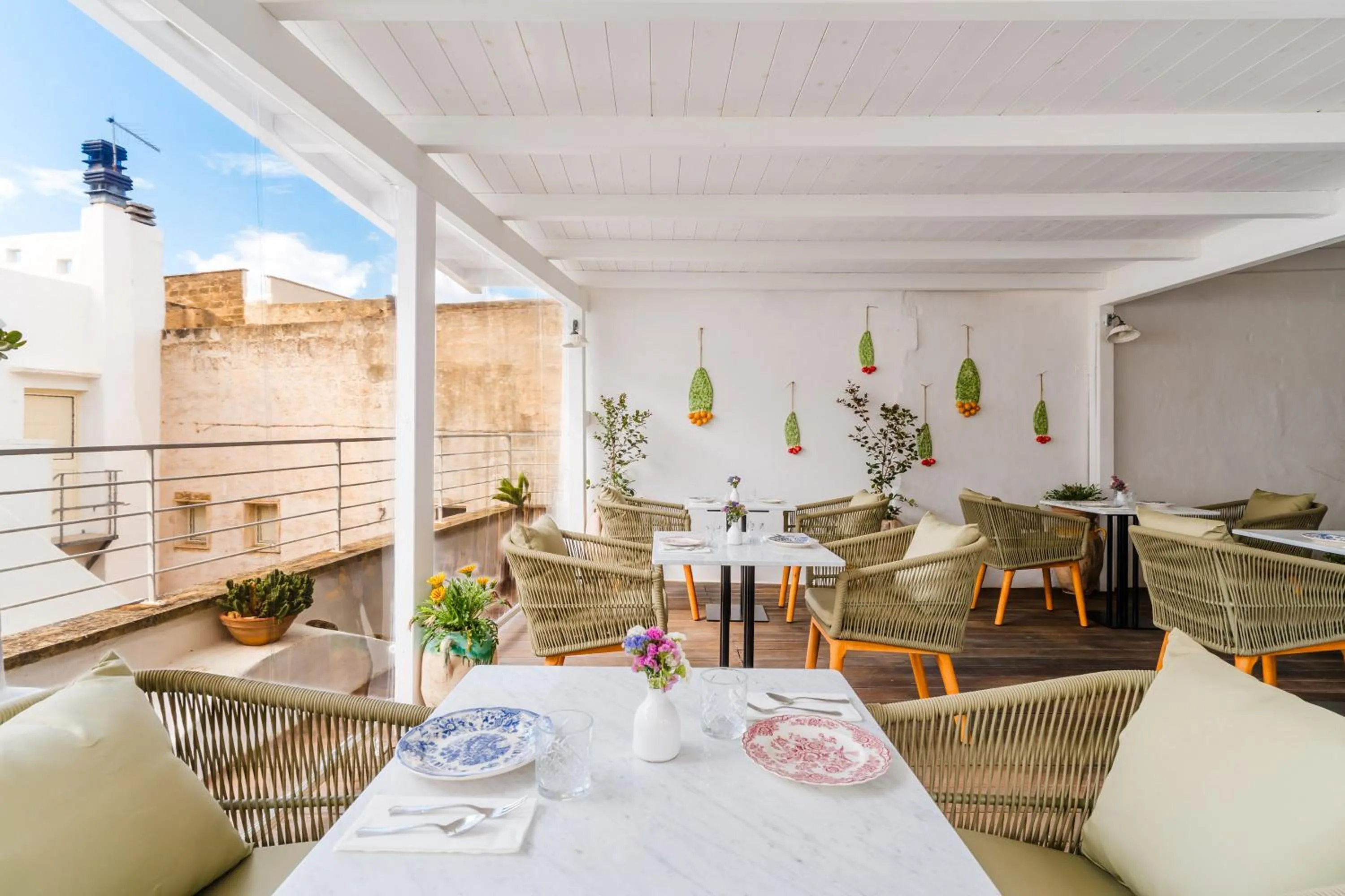 Balcony/Terrace in B&B Corte Patitari