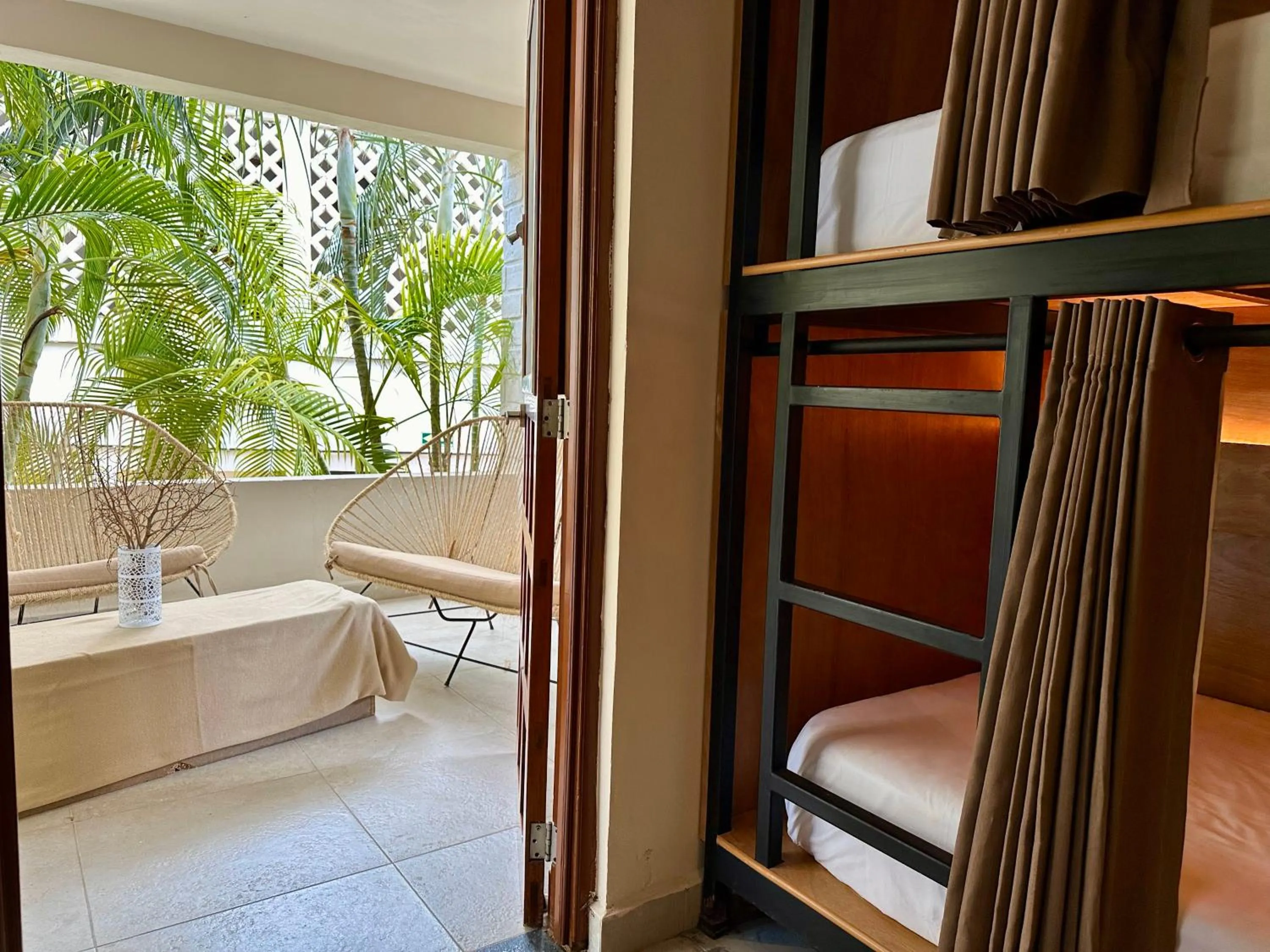 Balcony/Terrace, Bed in Pachamaya Holistic Wellness & Spa