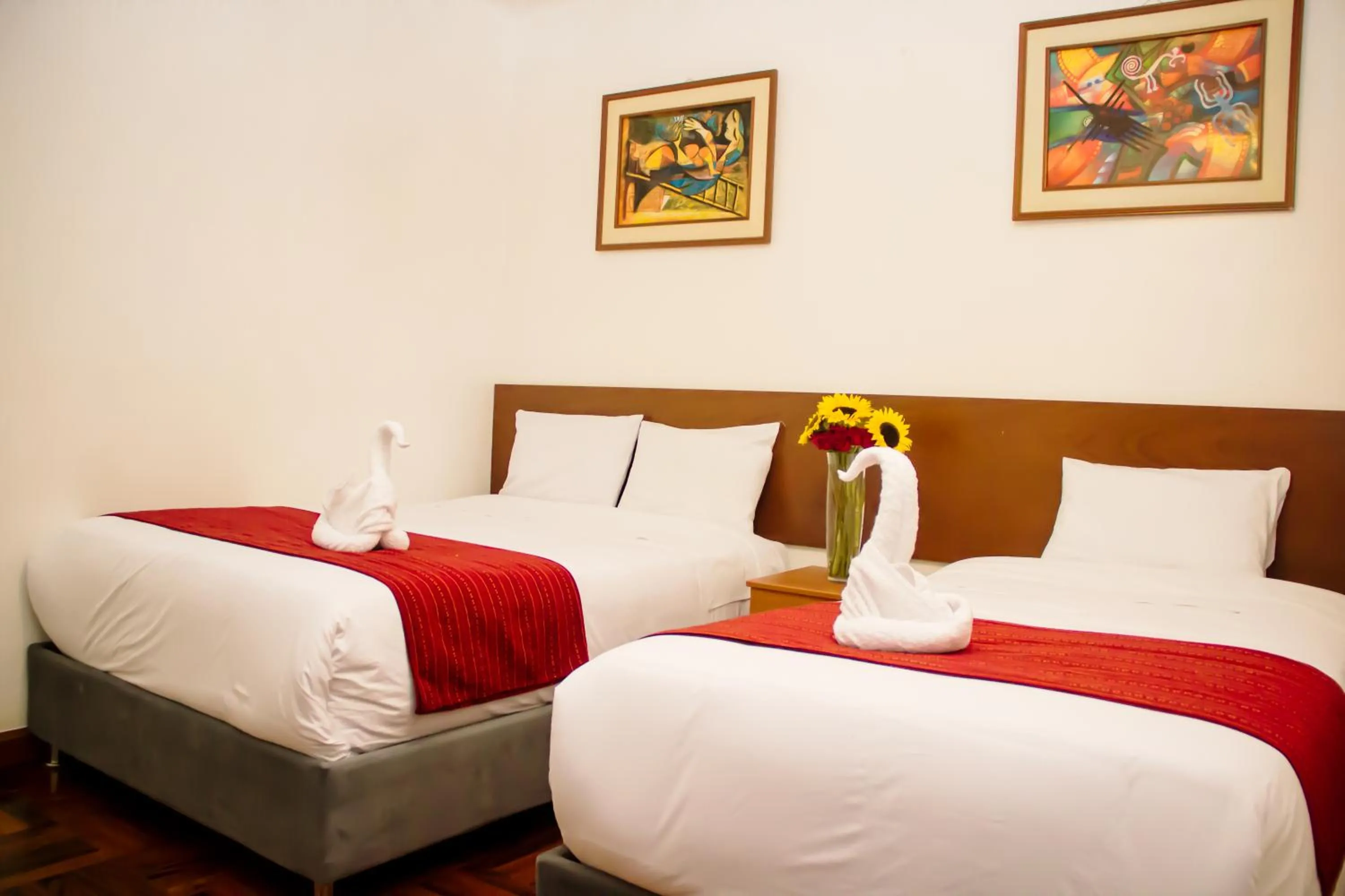 Bed in HOSTAL CASA INKAS