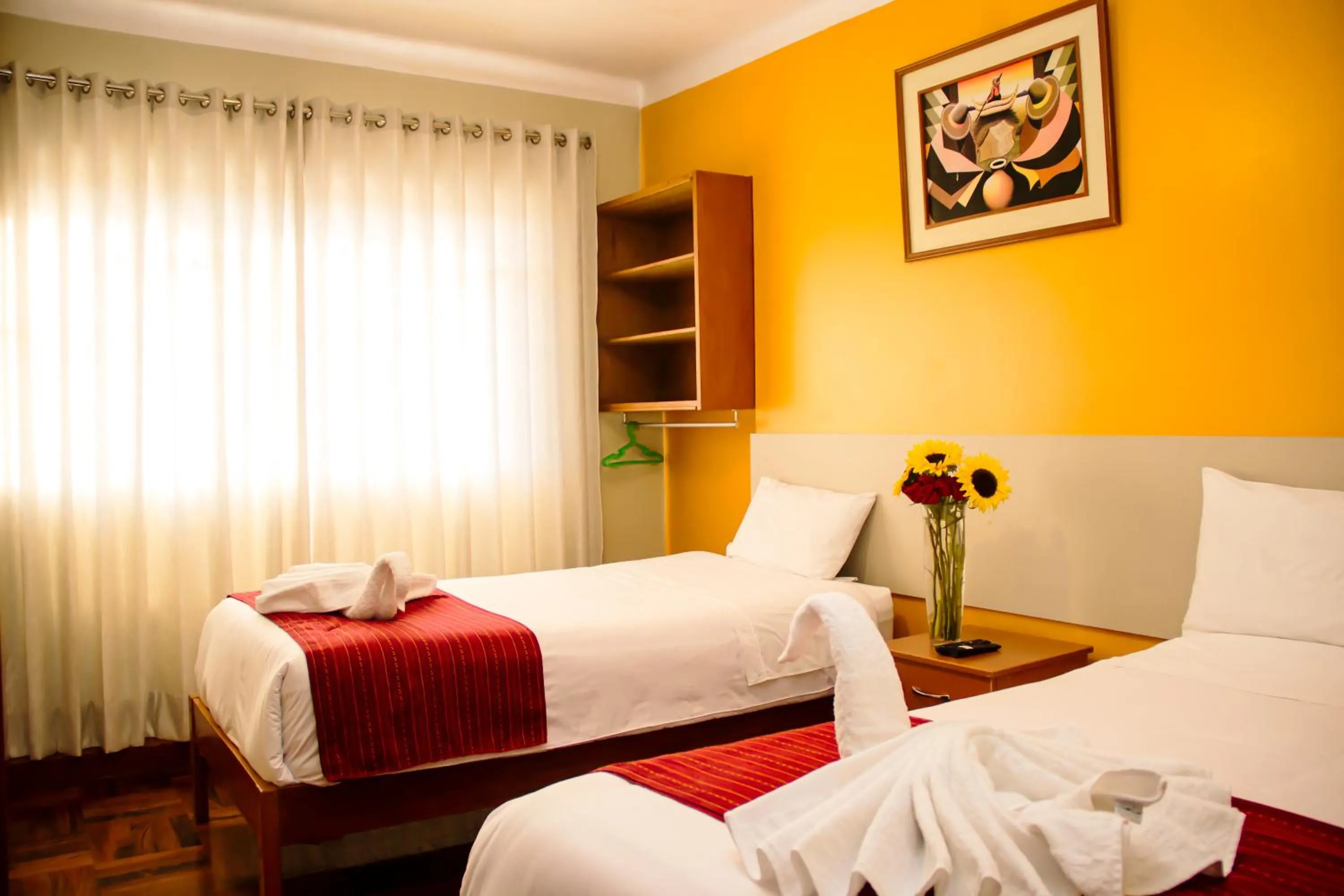 Bed in HOSTAL CASA INKAS