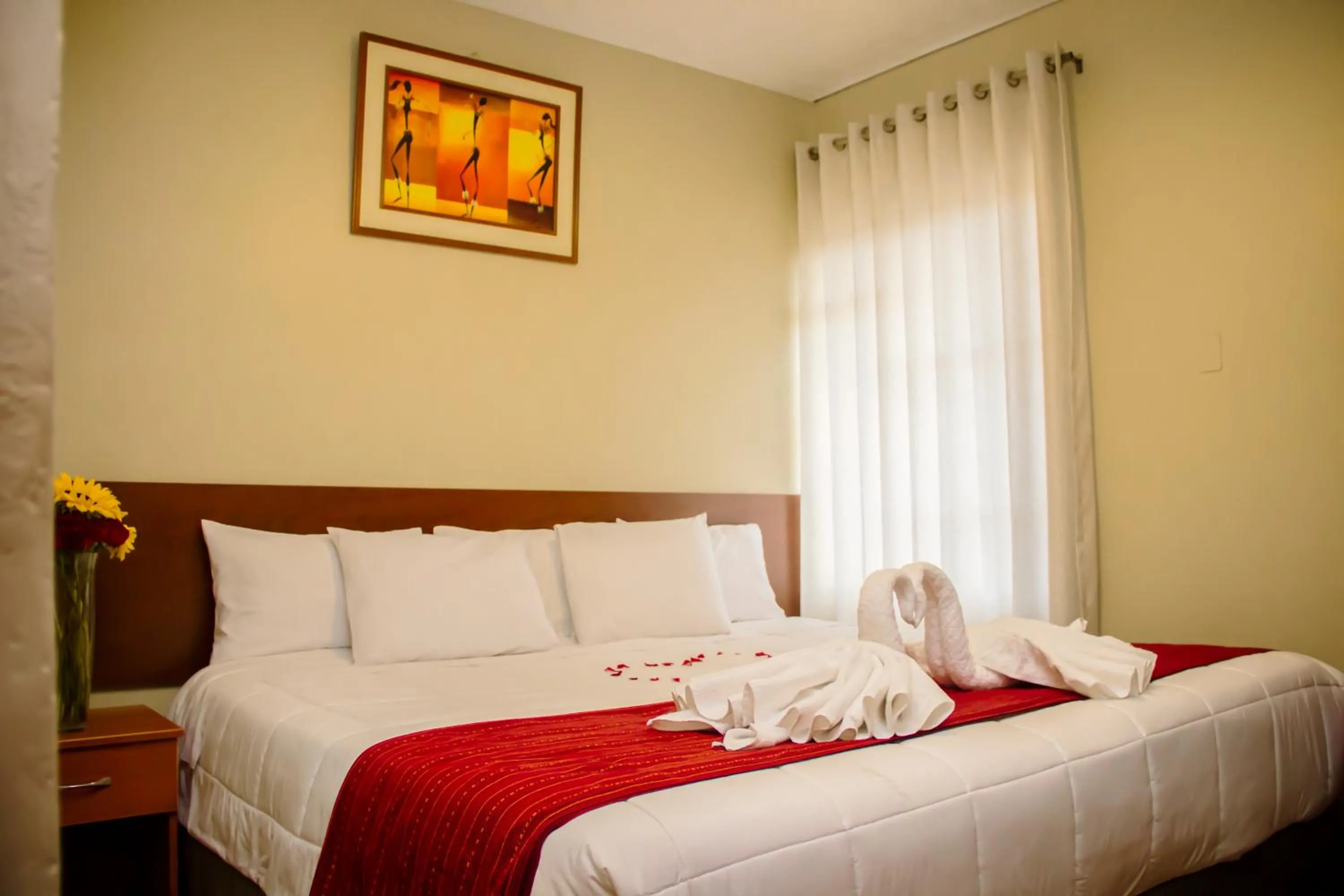 Bed in HOSTAL CASA INKAS