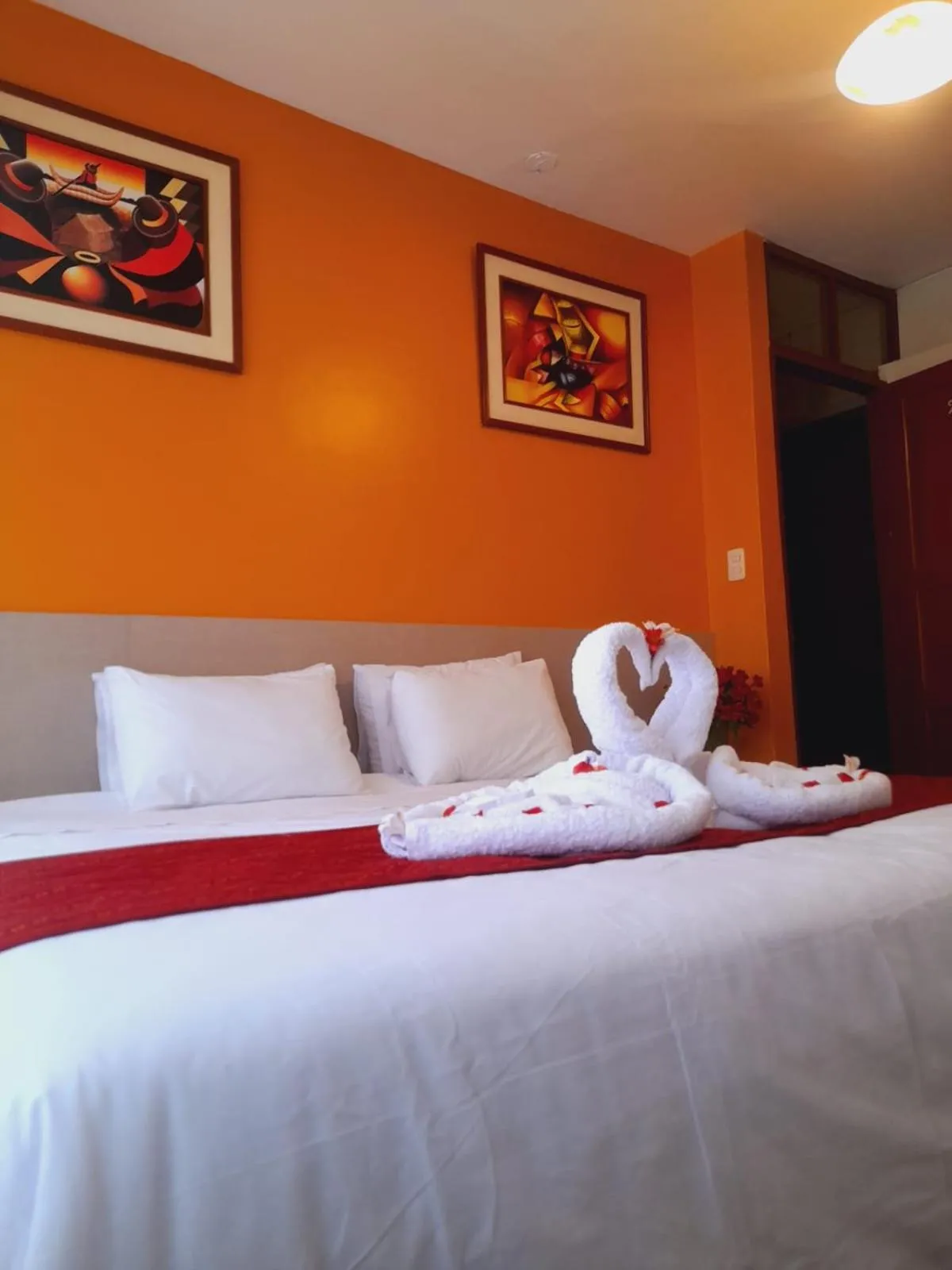 Bed in HOSTAL CASA INKAS