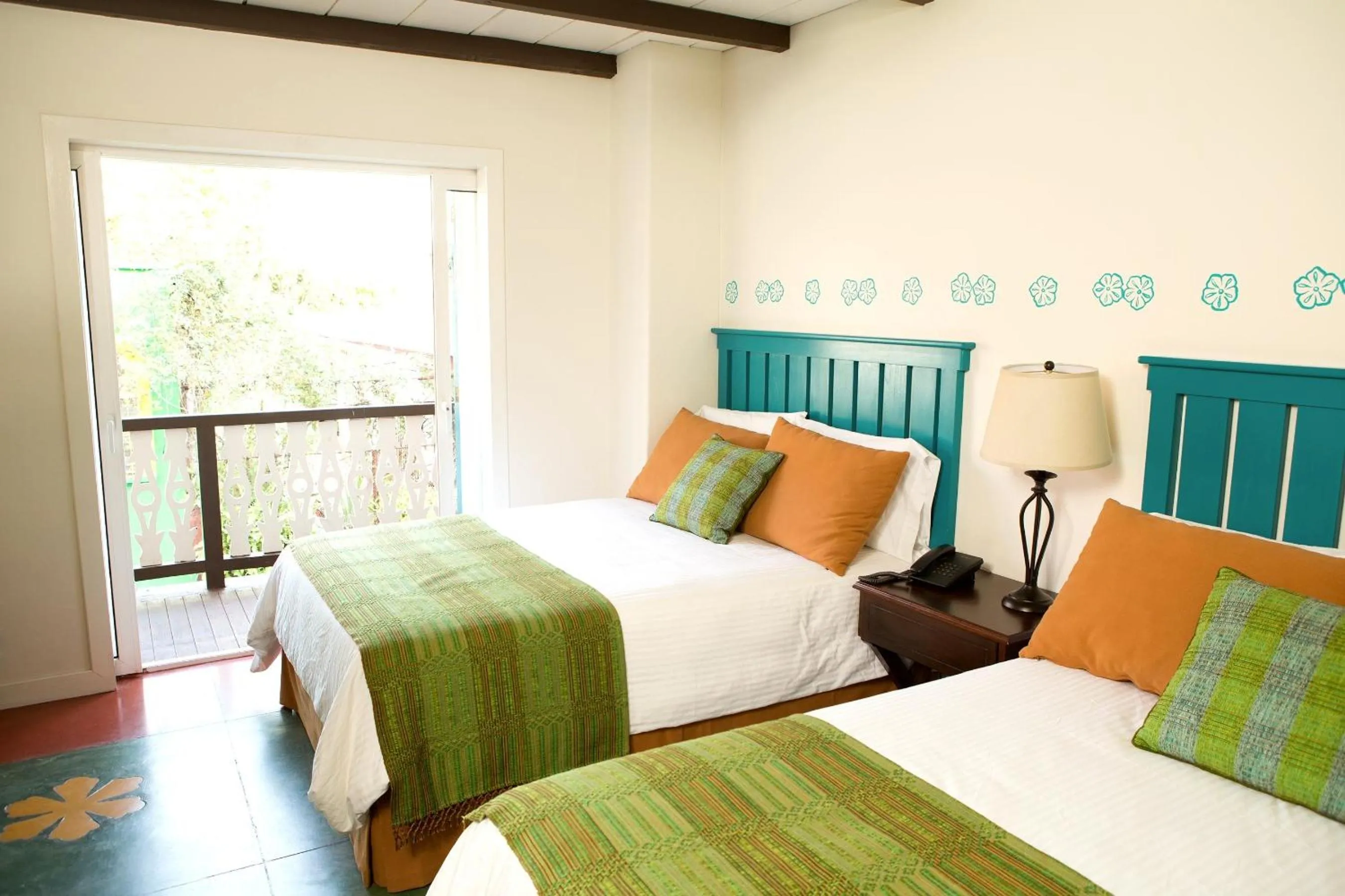 Bed in Hotel Isla de Flores