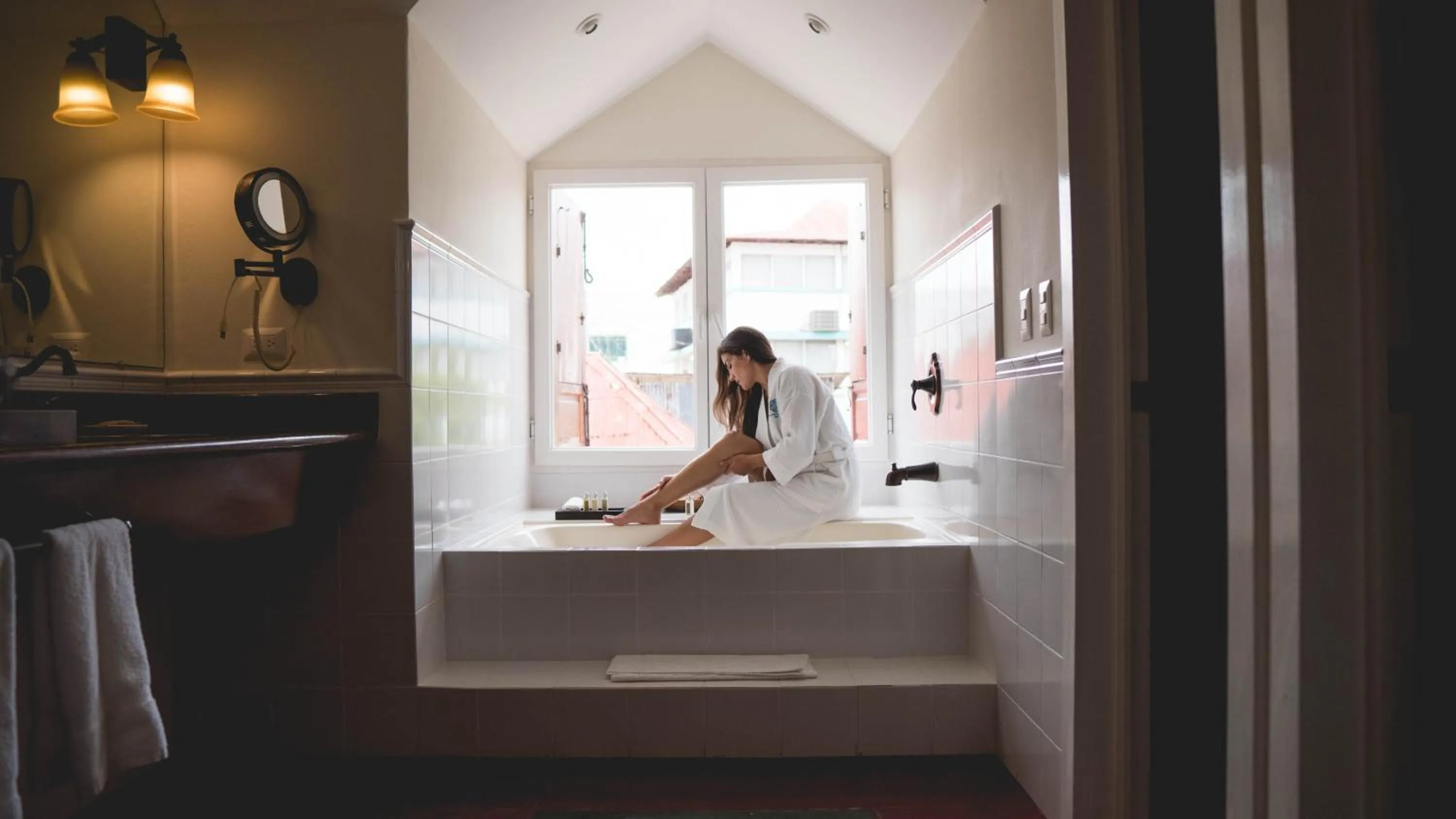Bathroom in Hotel Isla de Flores