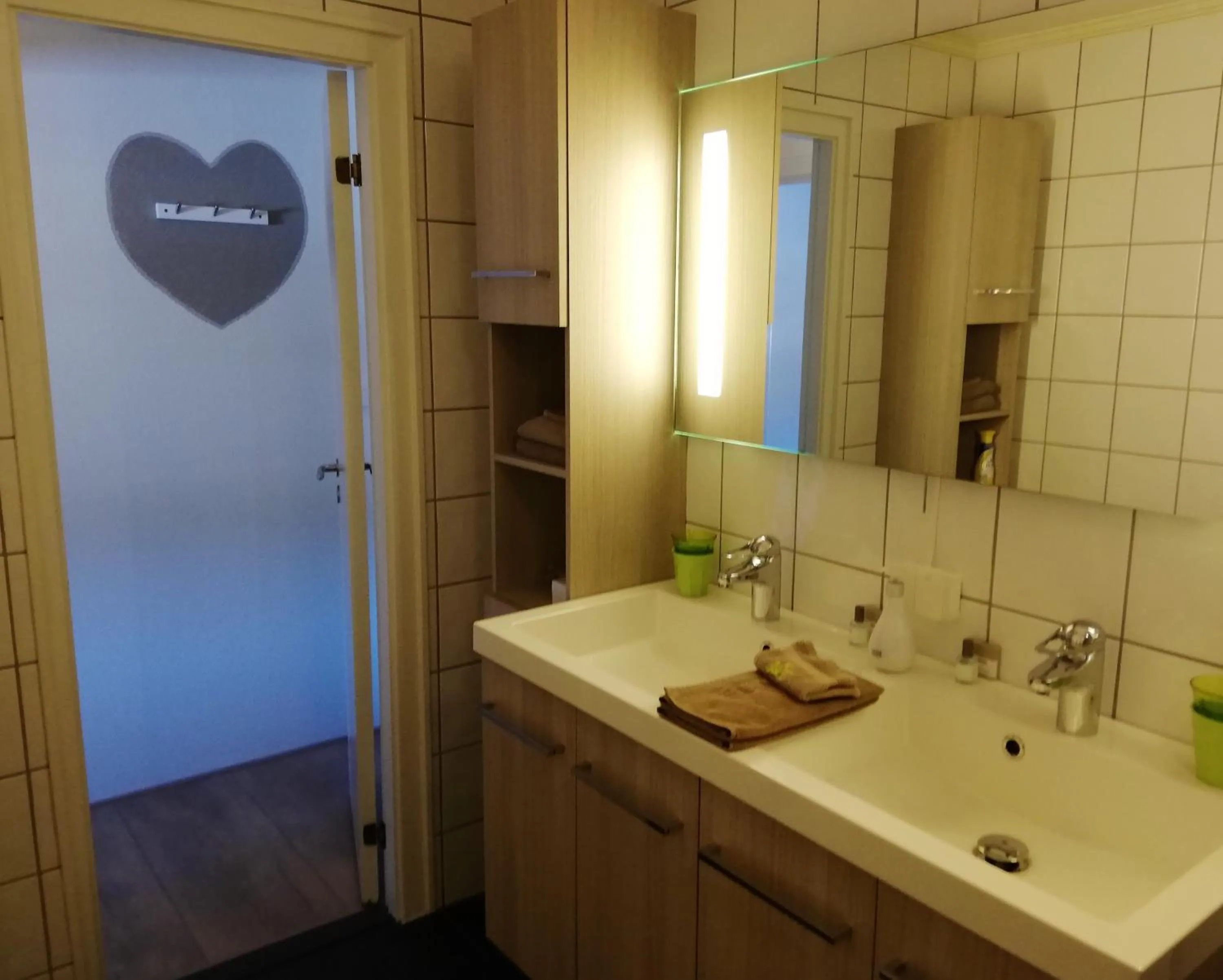 Bathroom in Løvheim Gjestehus