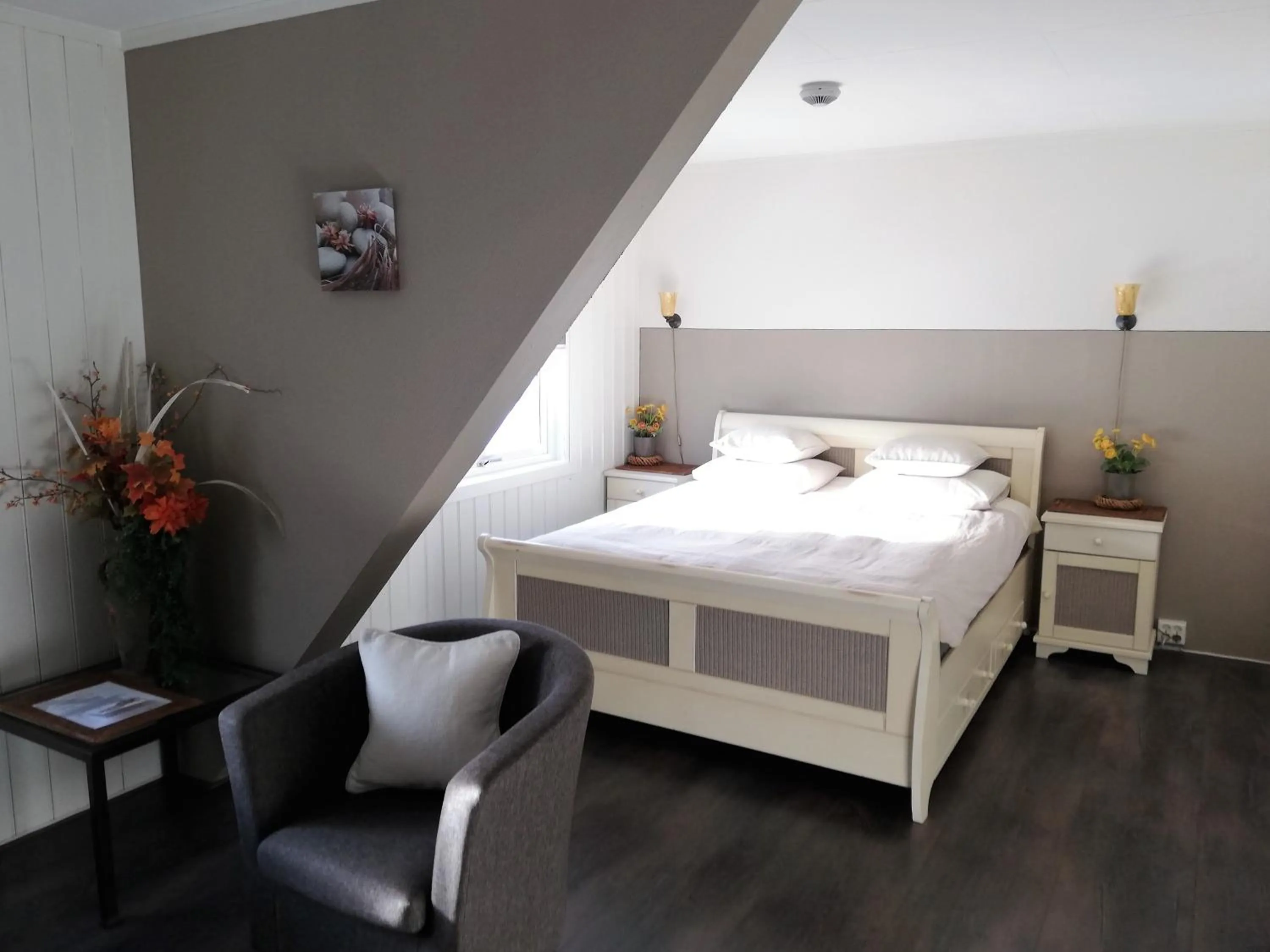 Bed in Løvheim Gjestehus