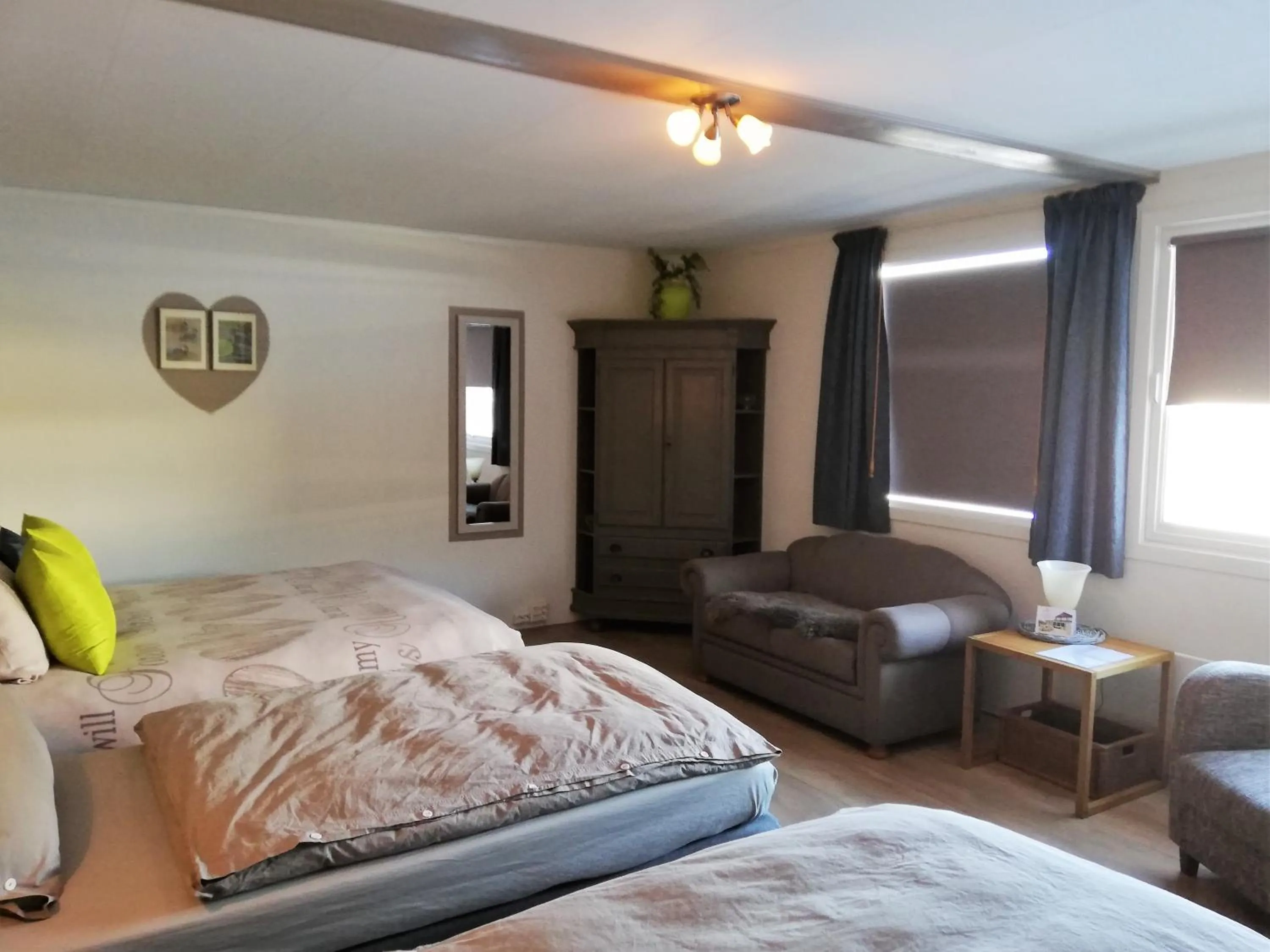 Bed in Løvheim Gjestehus