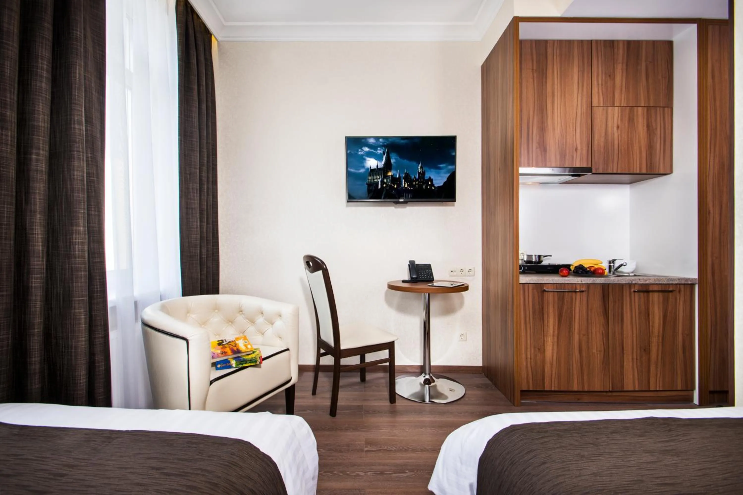 Seating area, Bed in BonApart Hotel by UHM