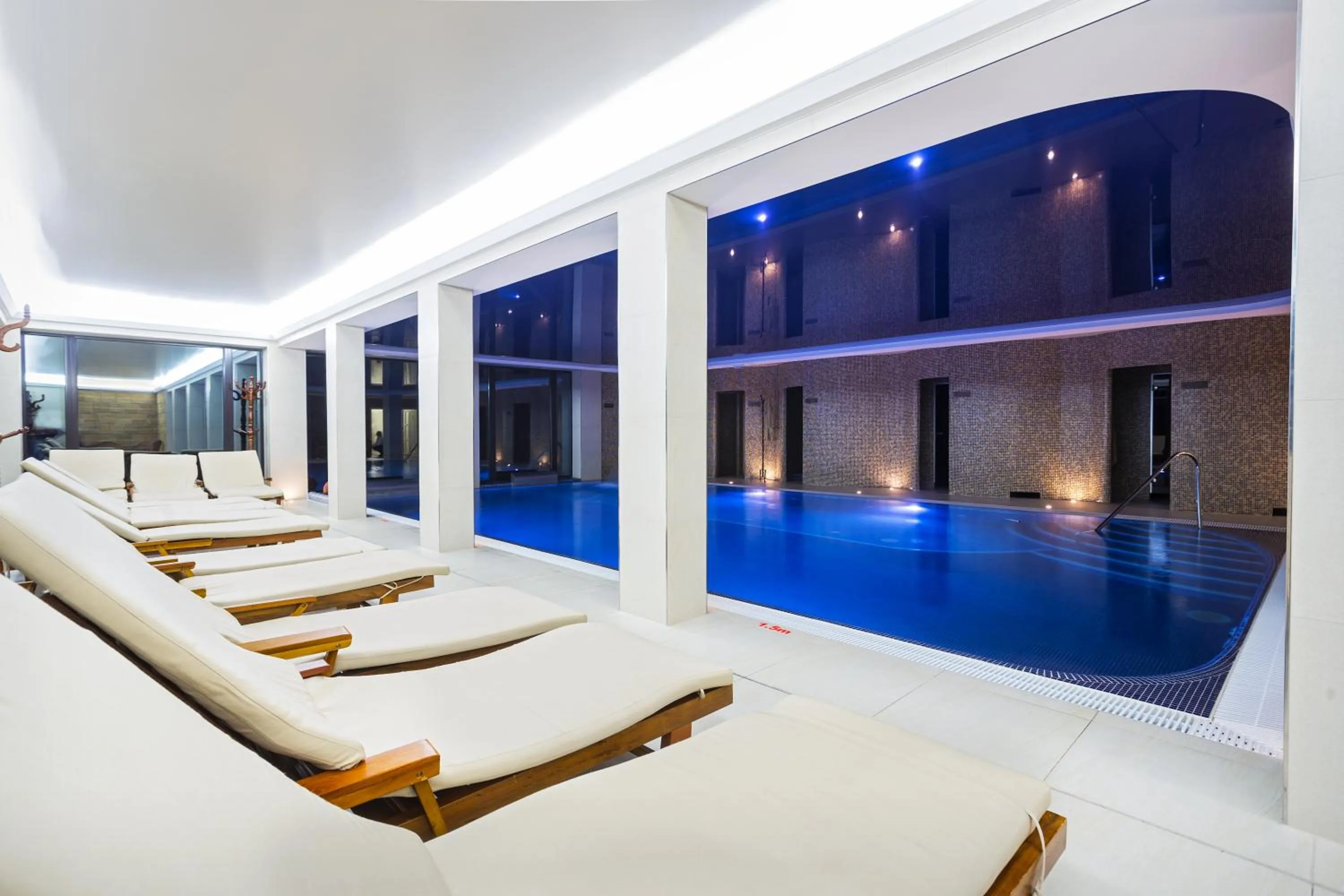 Pool view in Zámek Lužec Spa & Wellness Resort