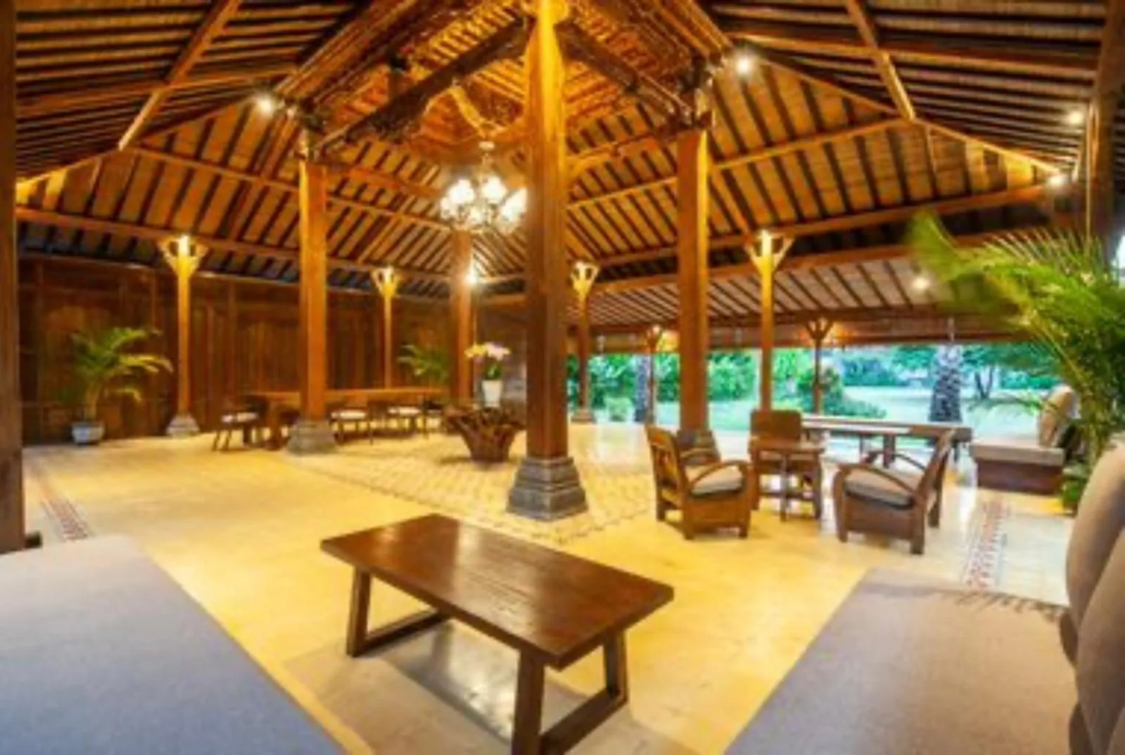 Living room in Griya Shanti Suites