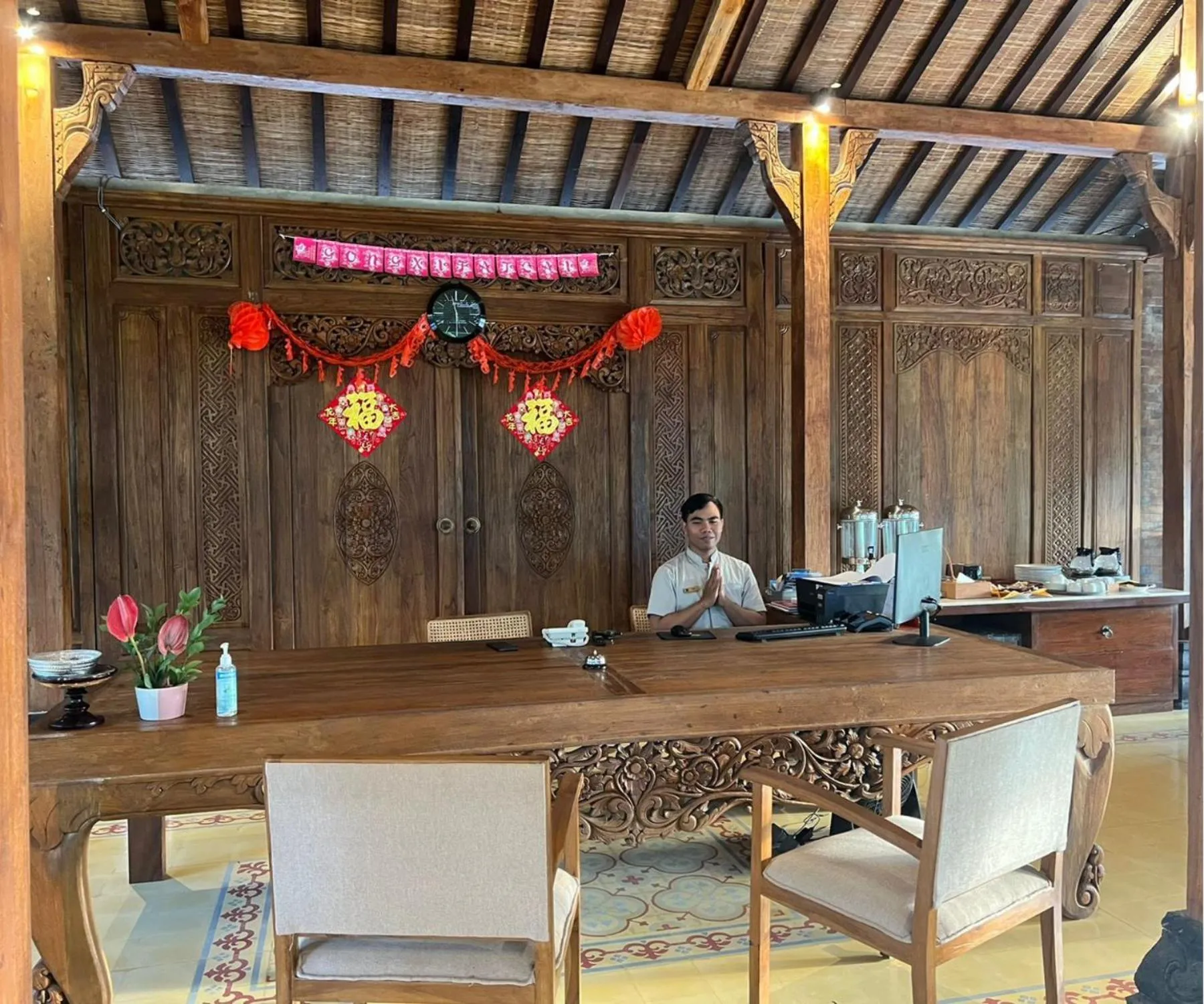 Lobby or reception in Griya Shanti Suites
