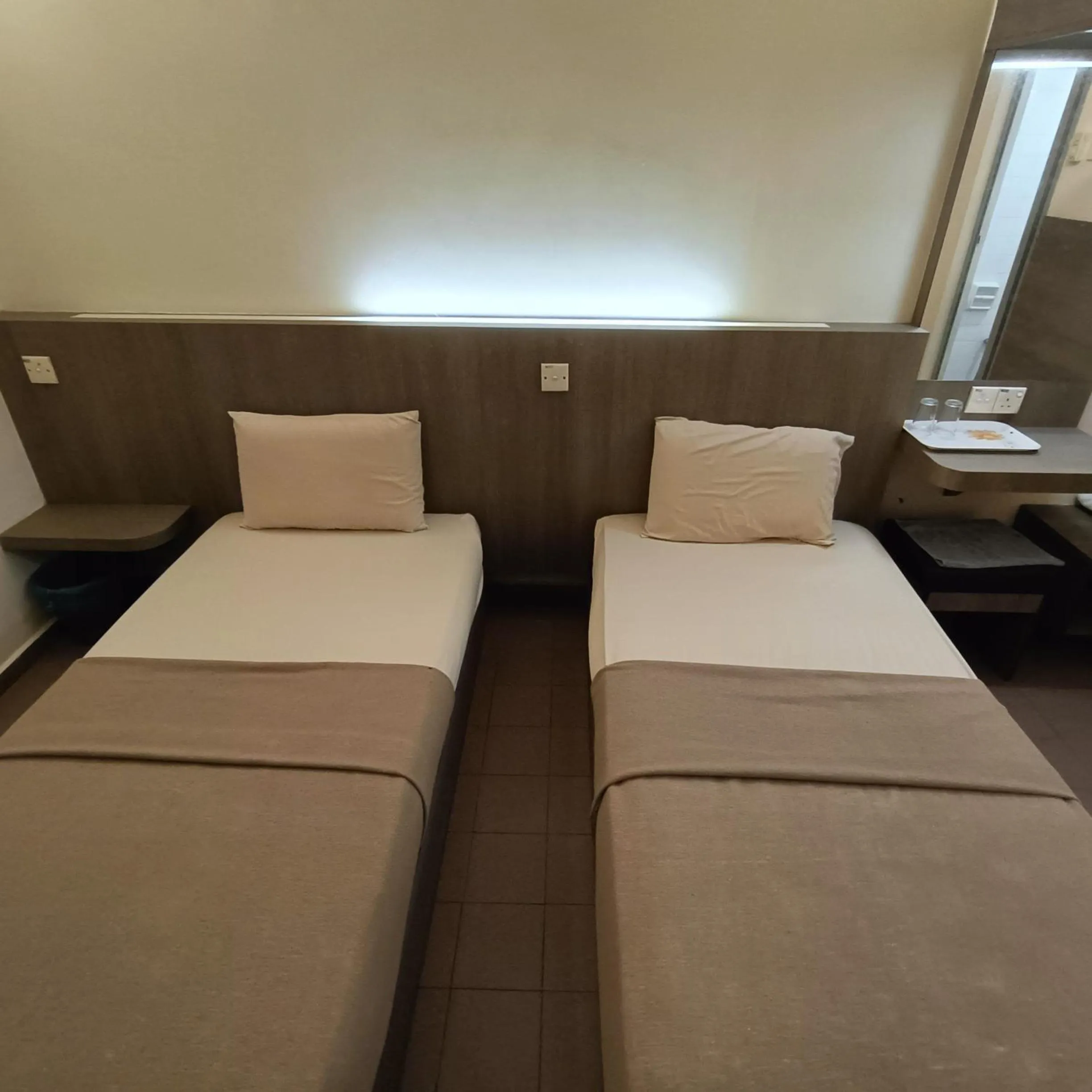 Bed in Park City Motel