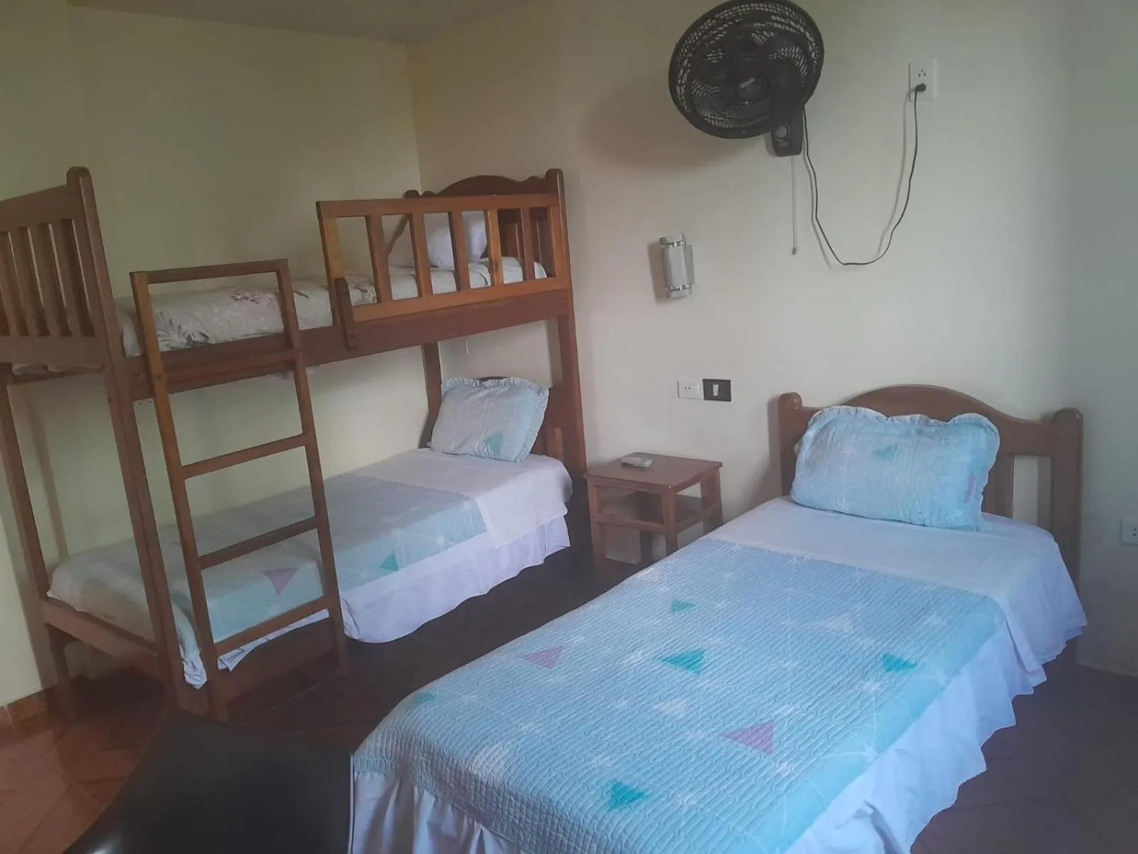 Bed in Hostal Limoncocha