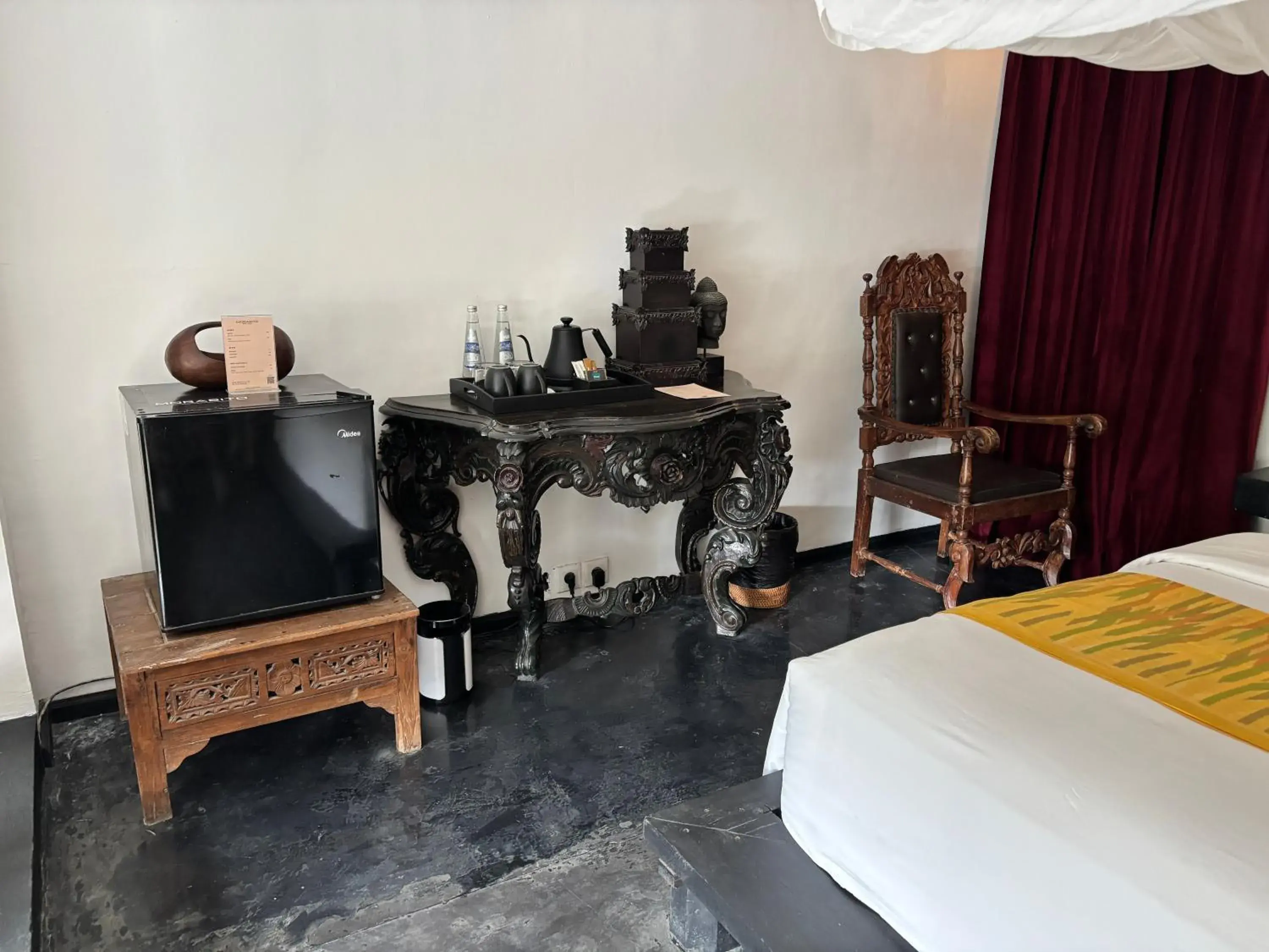 Bed in Morabito Art Villa Bed in Morabito Art Villa