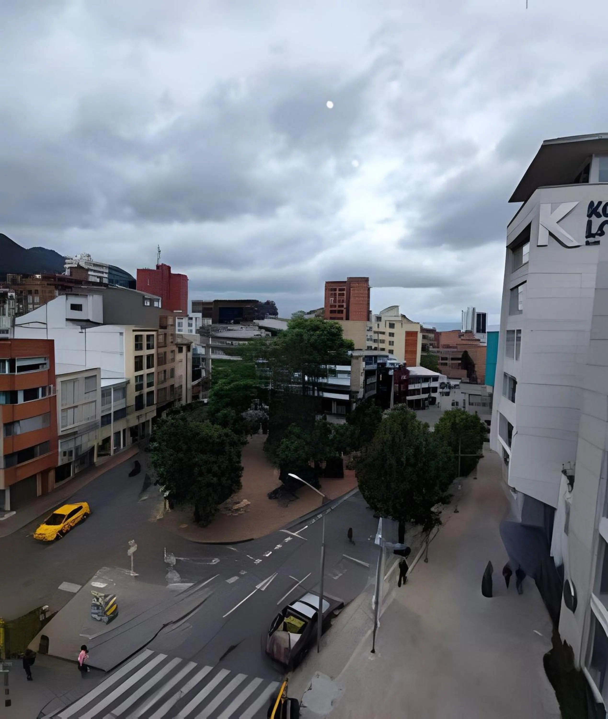 Loft moderno con vista a los cerros en Chapinero