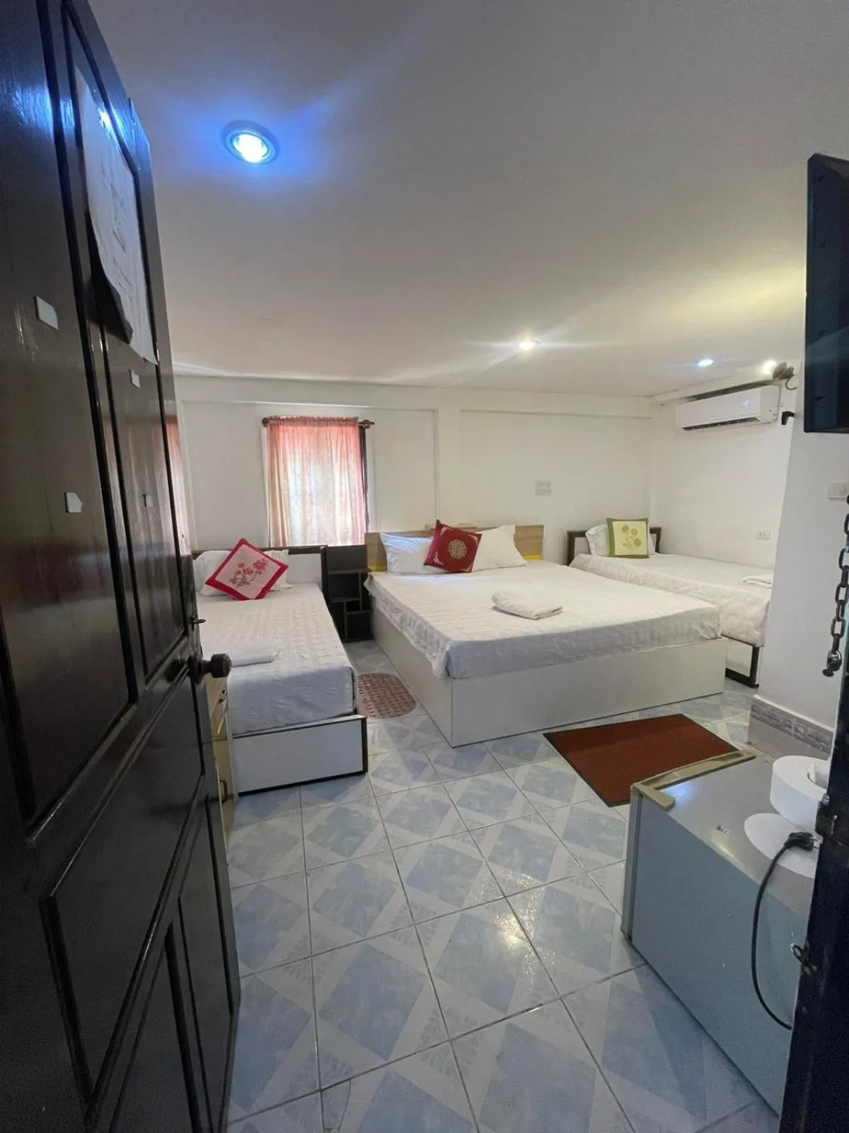 Bed in Vientiane Star Hotel