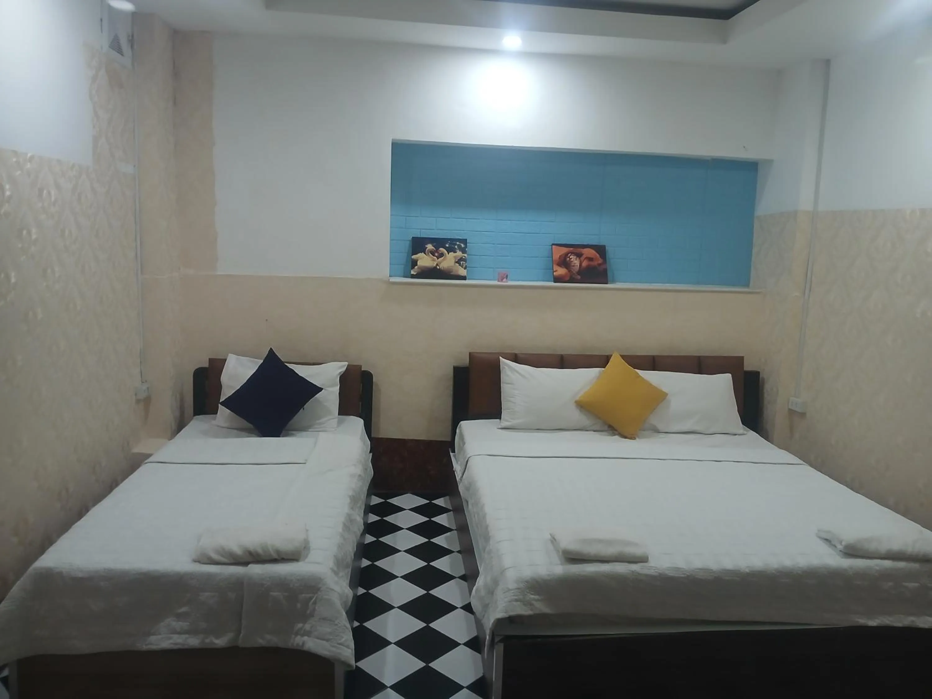 Bed in Vientiane Star Hotel