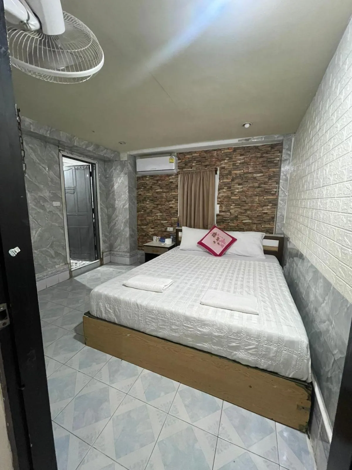 Bed in Vientiane Star Hotel