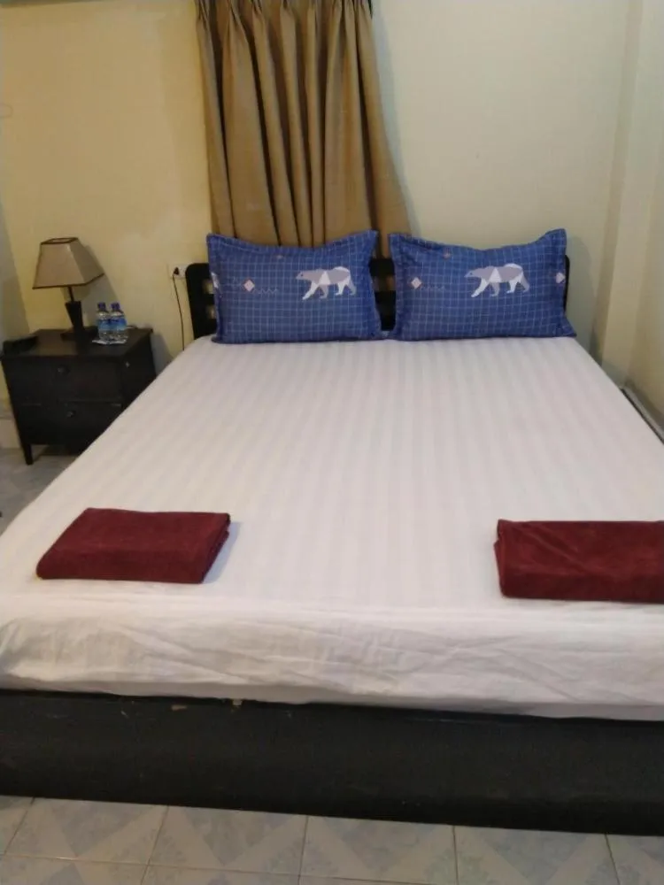 Bed in Vientiane Star Hotel