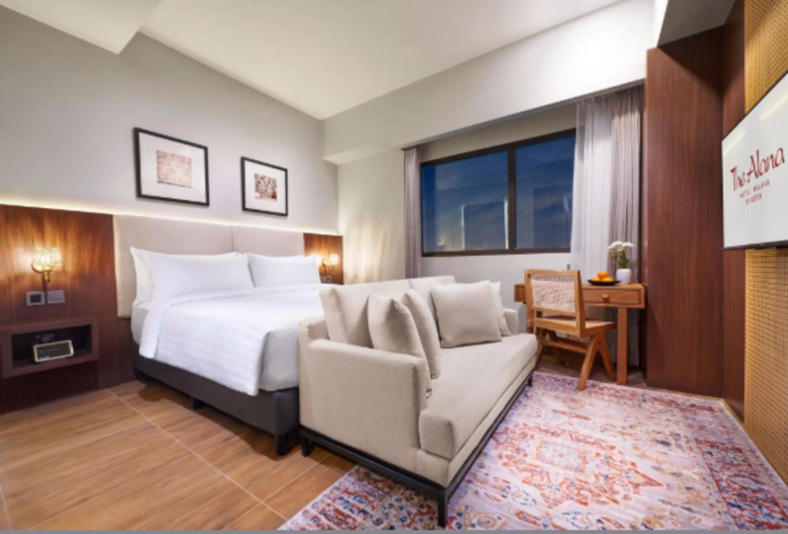 Bed in The Alana Hotel Malang