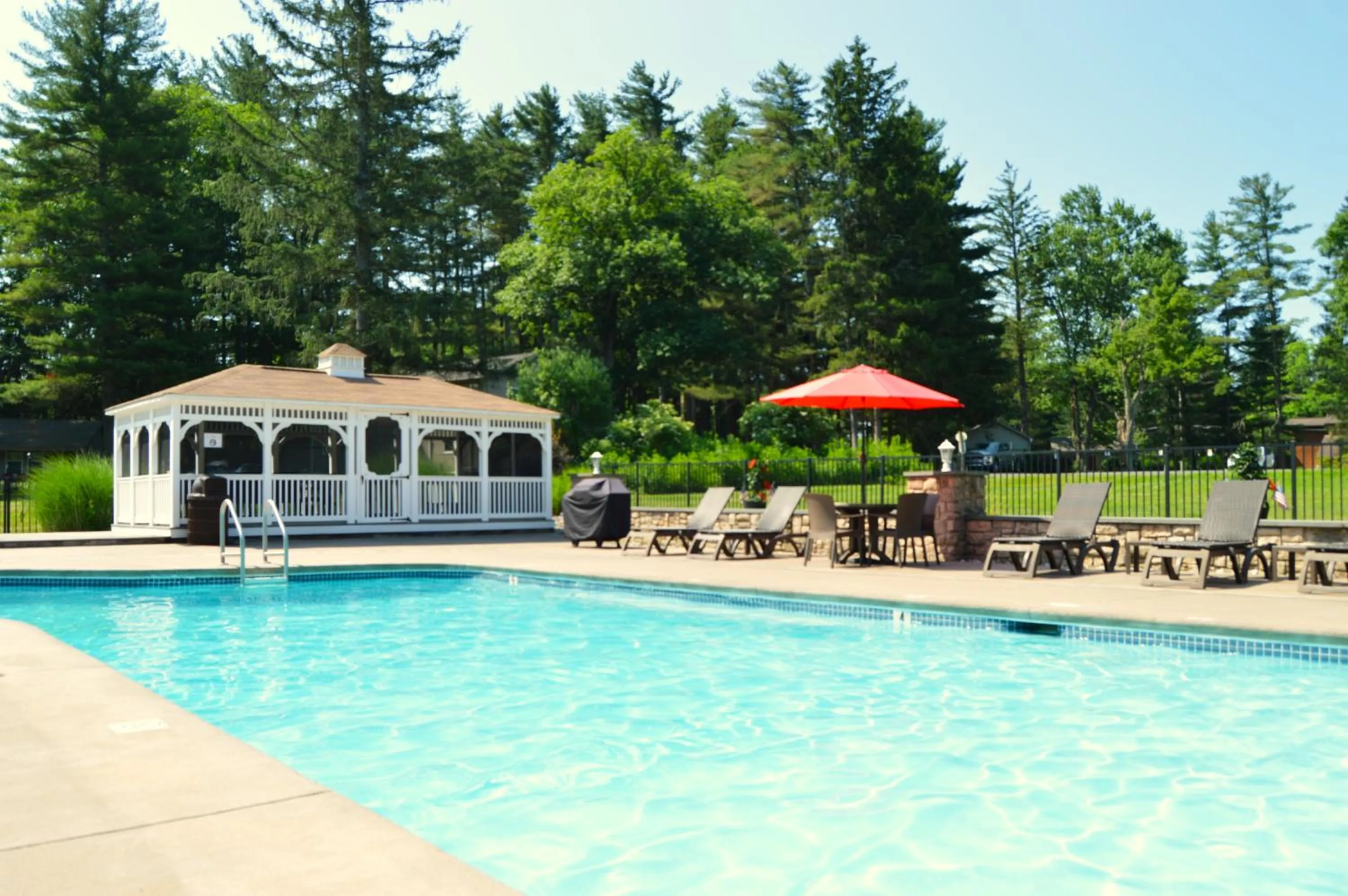 Patio in Woodfield Manor - A Sundance Vacations Property
