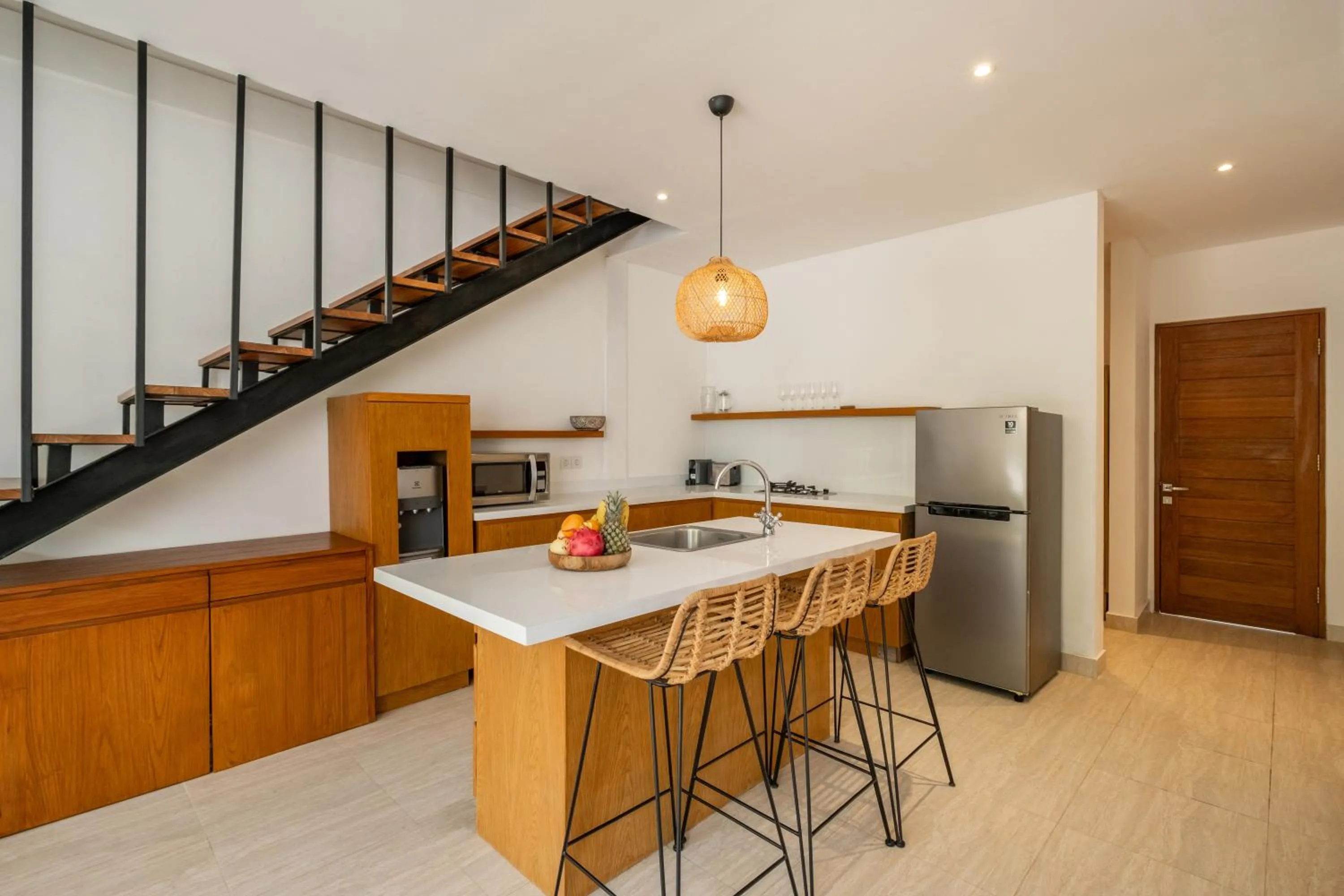 Kitchen or kitchenette in Villa Isola Gallinara