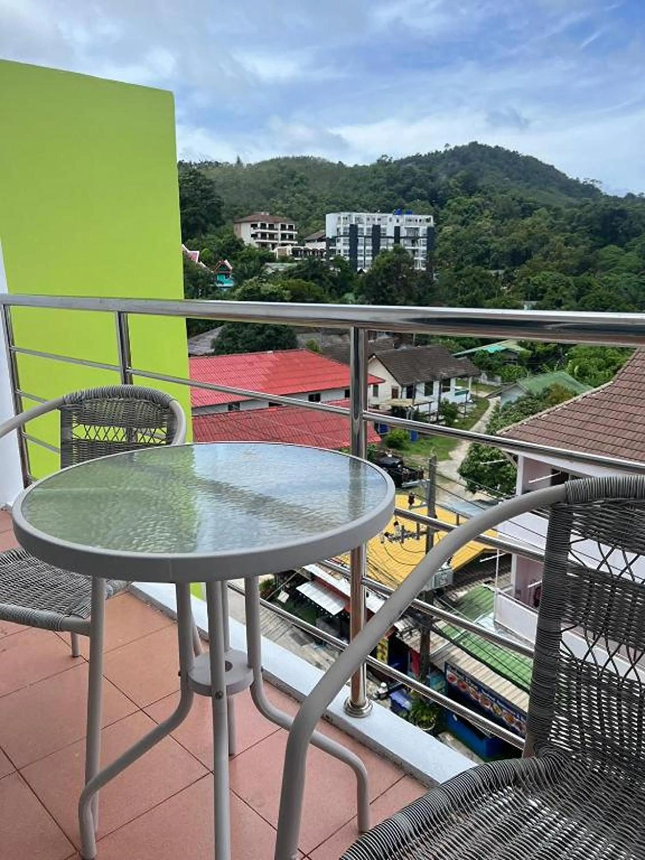 Balcony/Terrace in T & C Hotel Patong Beach