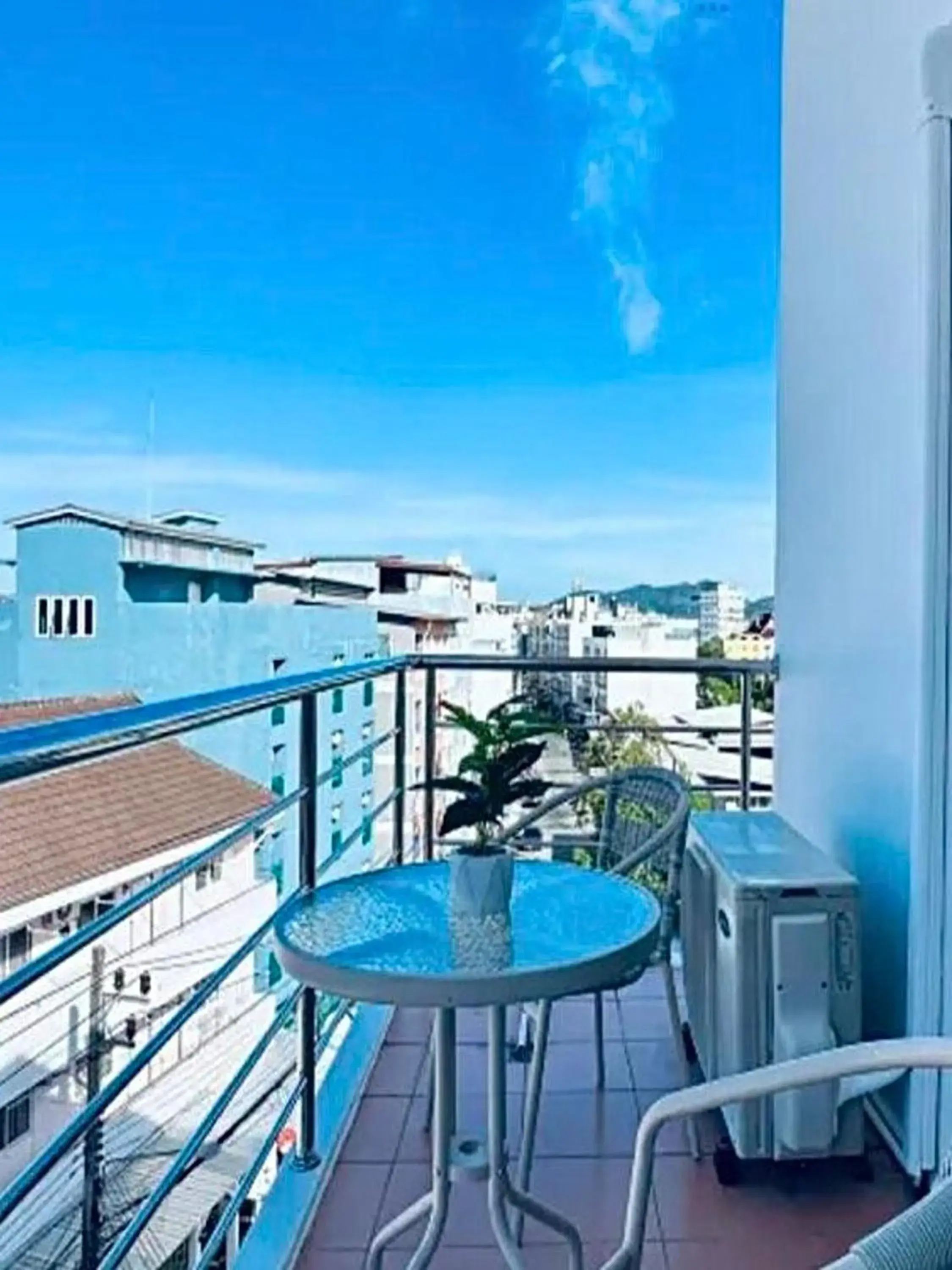 Balcony/Terrace in T & C Hotel Patong Beach Balcony/Terrace in T & C Hotel Patong Beach