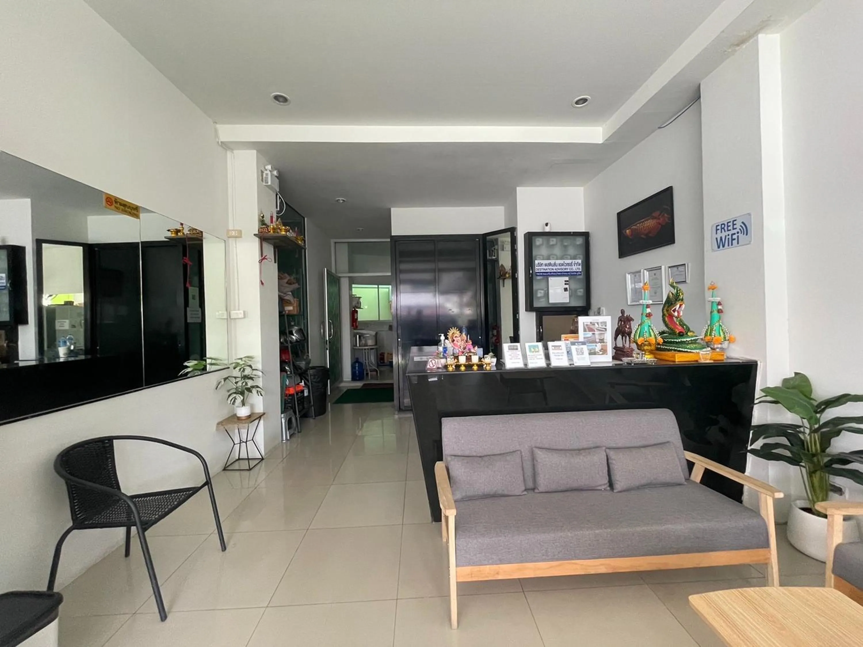 Lobby or reception in T & C Hotel Patong Beach