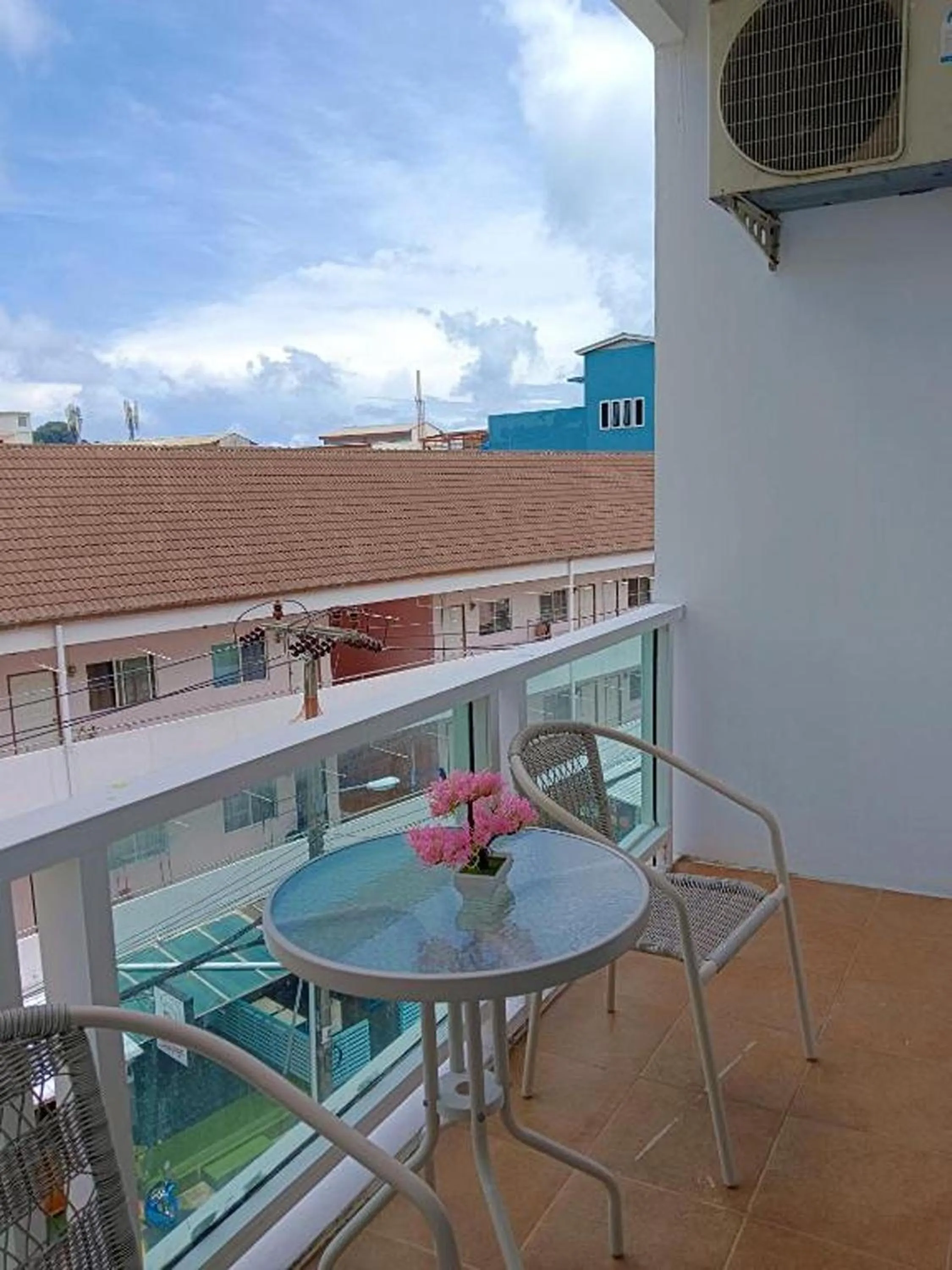 Balcony/Terrace in T & C Hotel Patong Beach