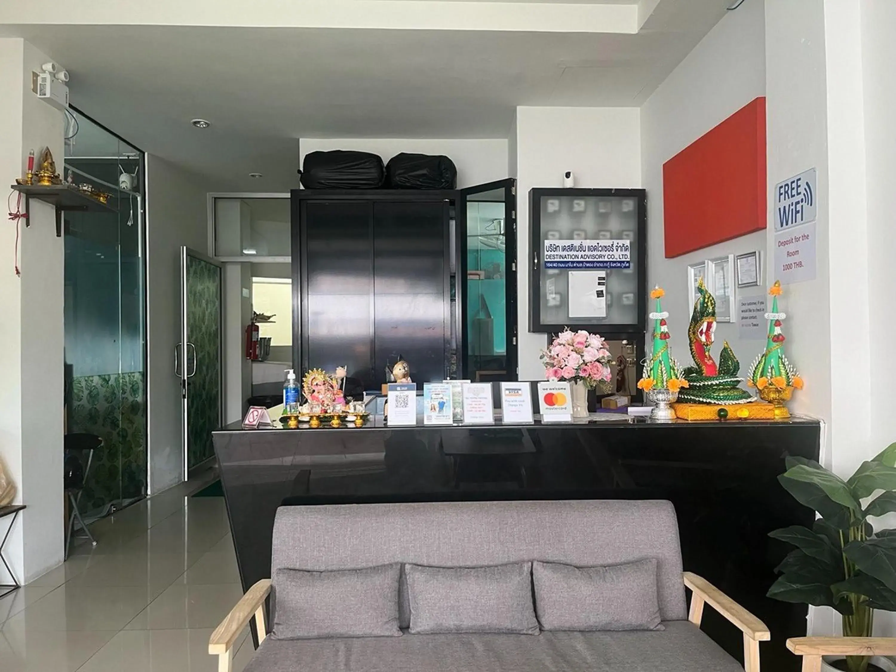 Lobby or reception in T & C Hotel Patong Beach Lobby or reception in T & C Hotel Patong Beach