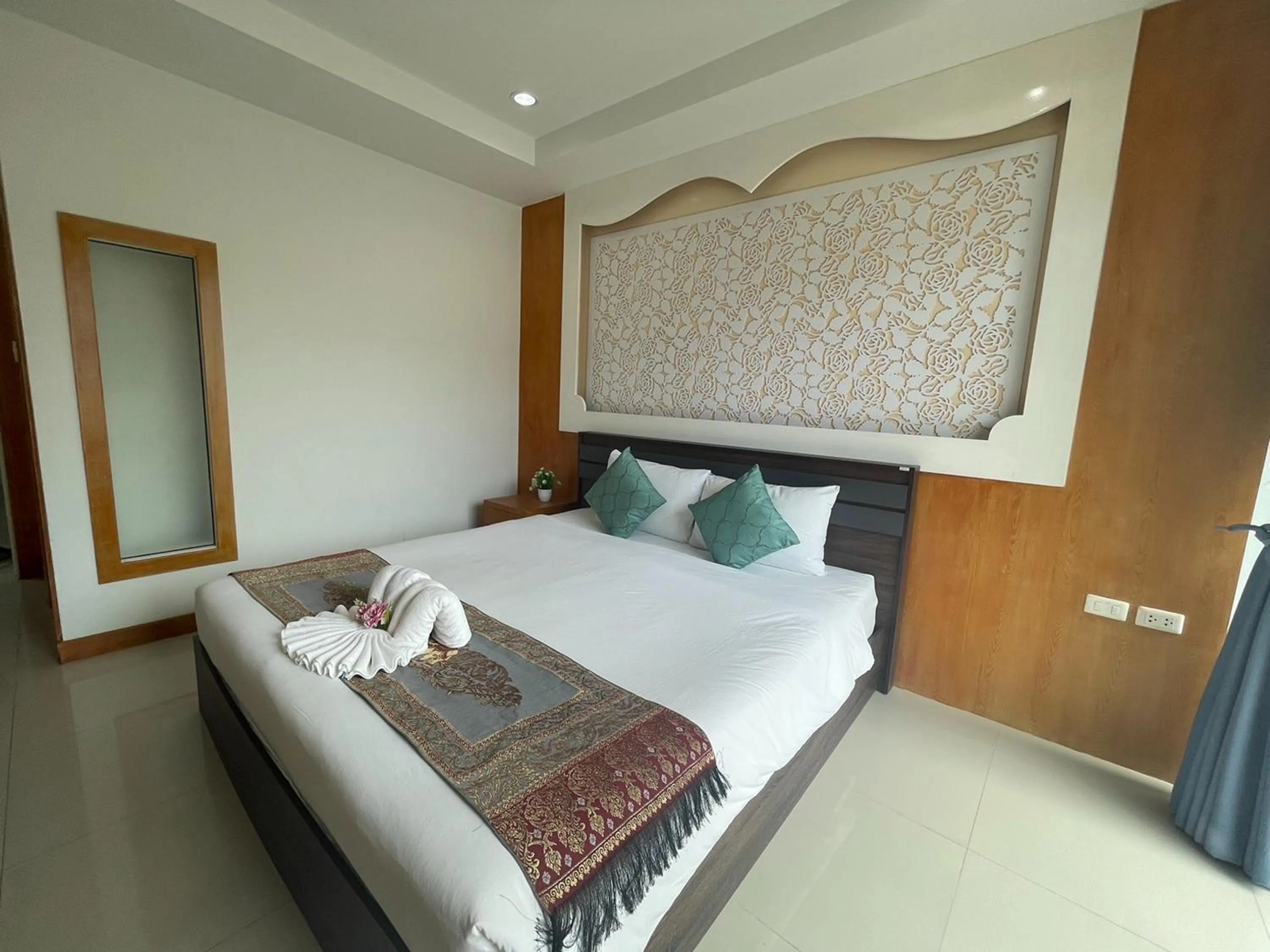 Bedroom, Bed in T & C Hotel Patong Beach