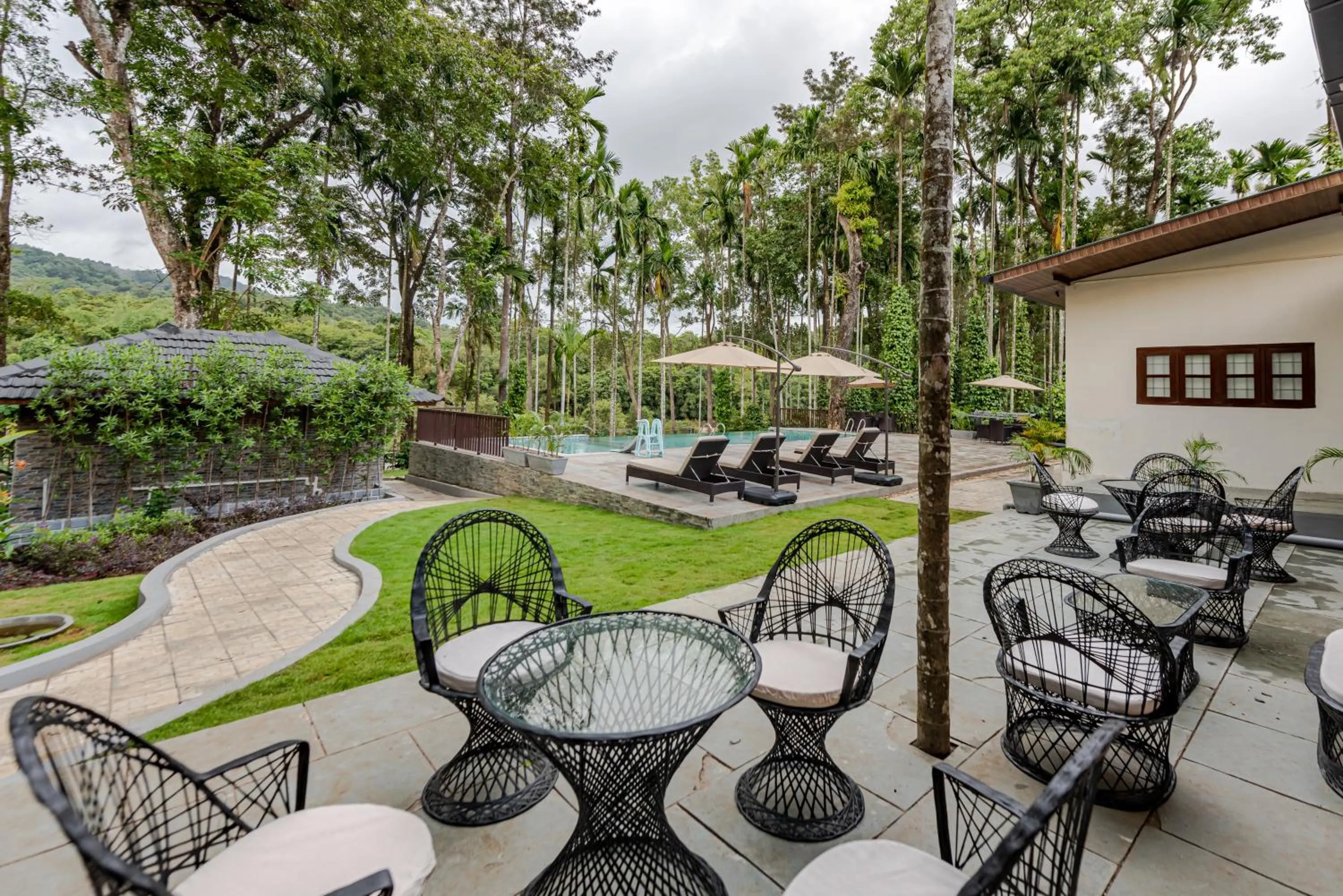 Natural landscape in Shanthi Kunnj Riverside Exotica Chikmagalur