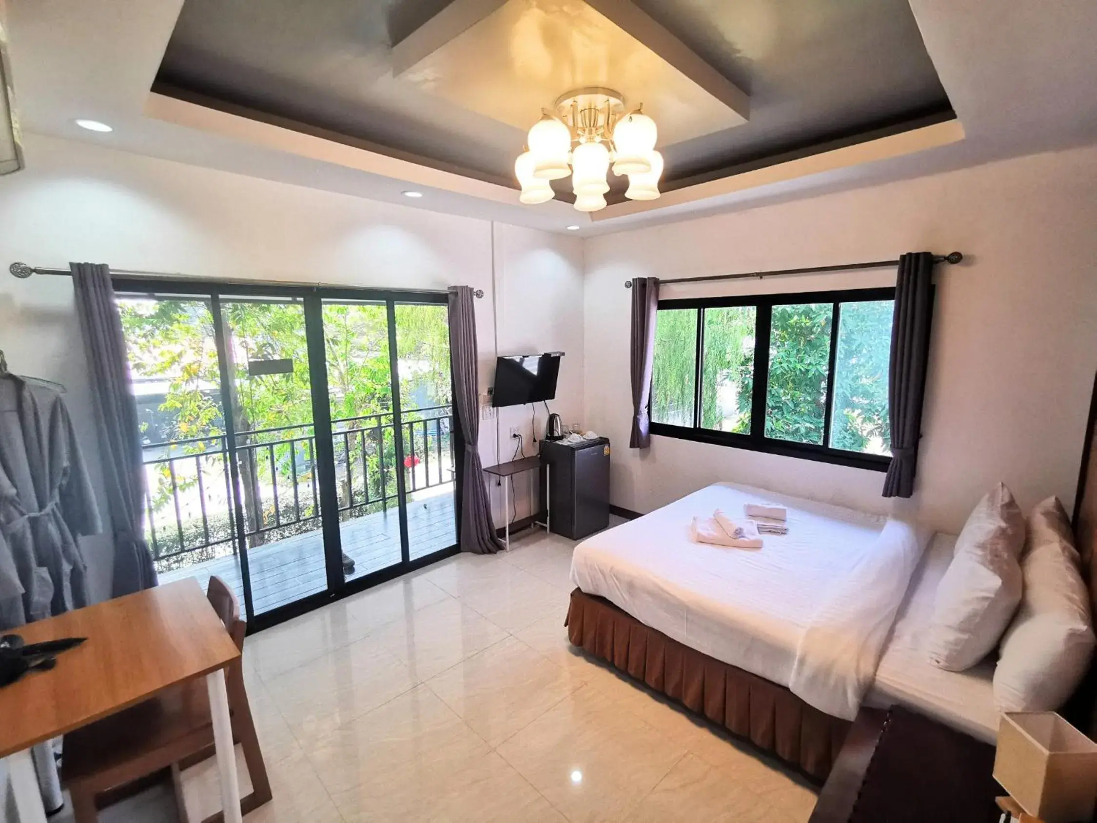 Double Room with Garden View in Kan Home Hotel Double Room with Garden View in Kan Home Hotel